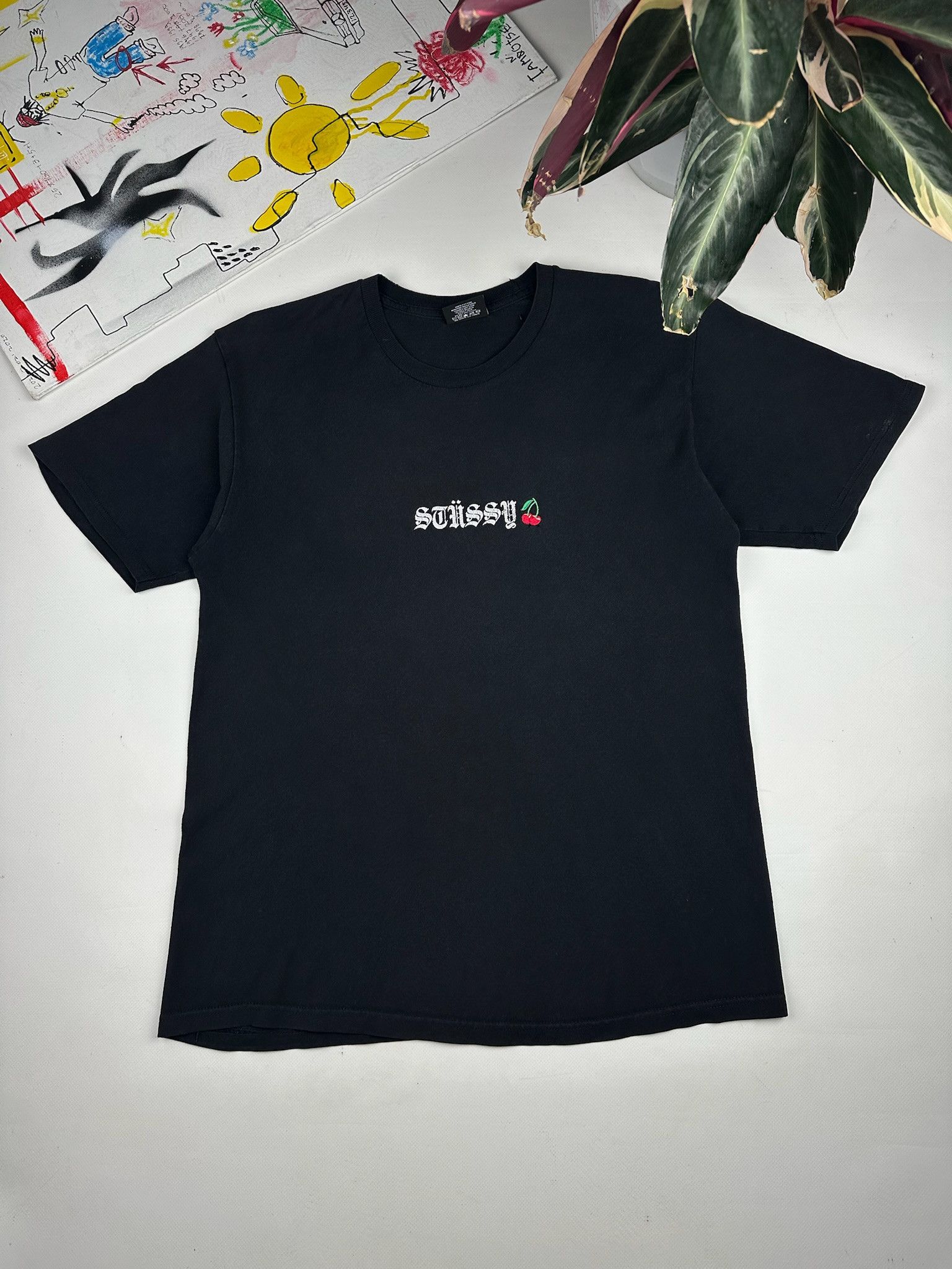 Stussy Vintage Stussy Cherry Tee [M] Size US M / EU 48-50 / 2 - 1 Thumbnail