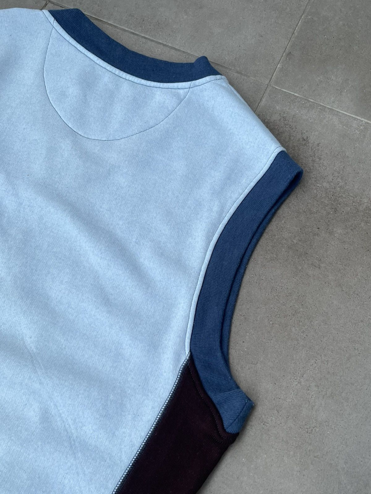 Ahluwalia !DS! AW23 Ahluwalia Mae Cotton V-Neck Sleeveless Sweatshirt Size US M / EU 48-50 / 2 - 16 Thumbnail