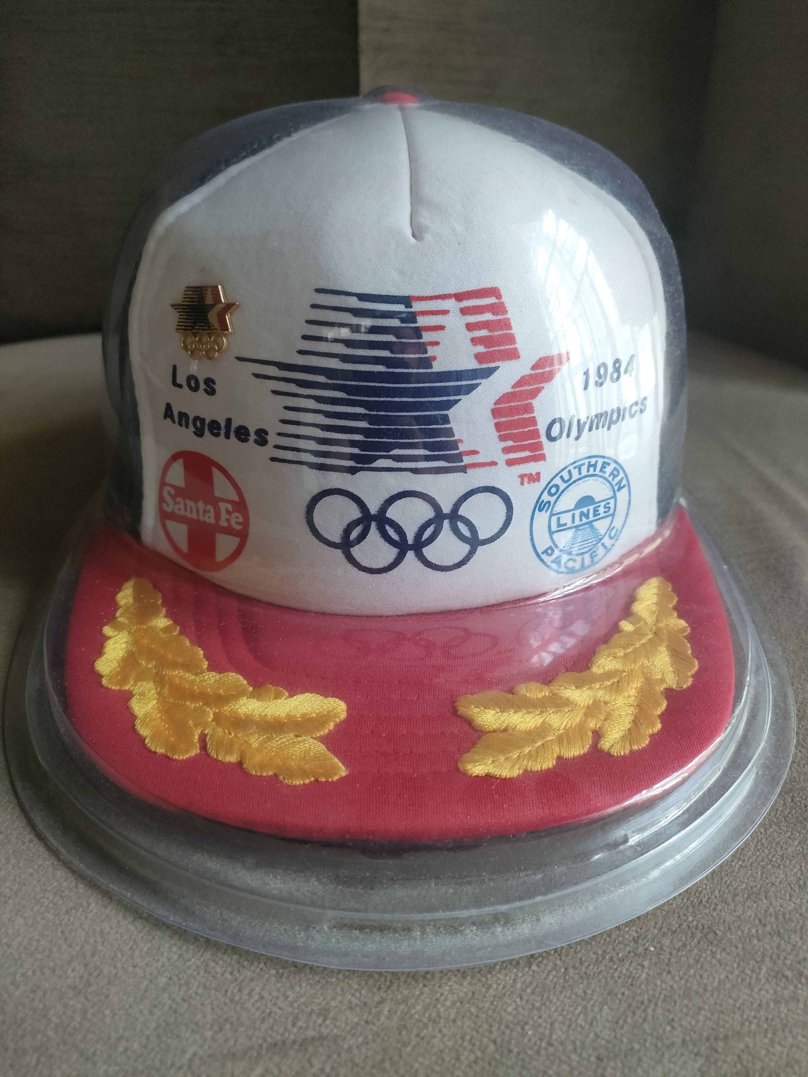 USA Olympics × Vintage Vintage USA Olympic 1984 Hat Size ONE SIZE - 1 Thumbnail