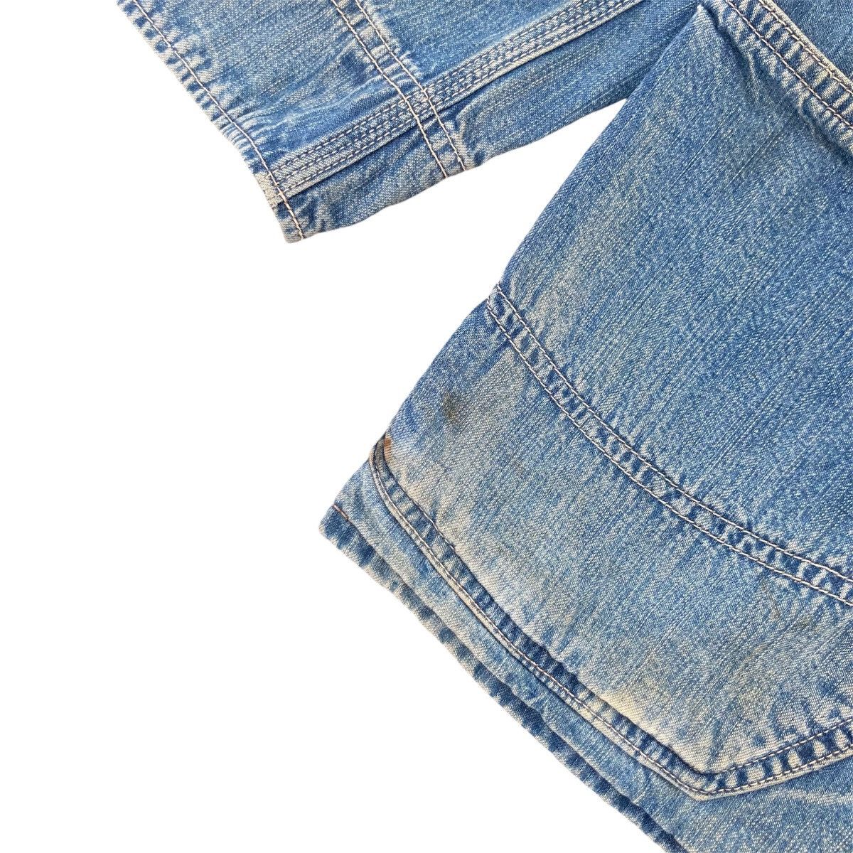 Blue Blue Japan VINTAGE BLUE BLUE ARIGATO DENIM CHORE JACKET Size US M / EU 48-50 / 2 - 7 Thumbnail