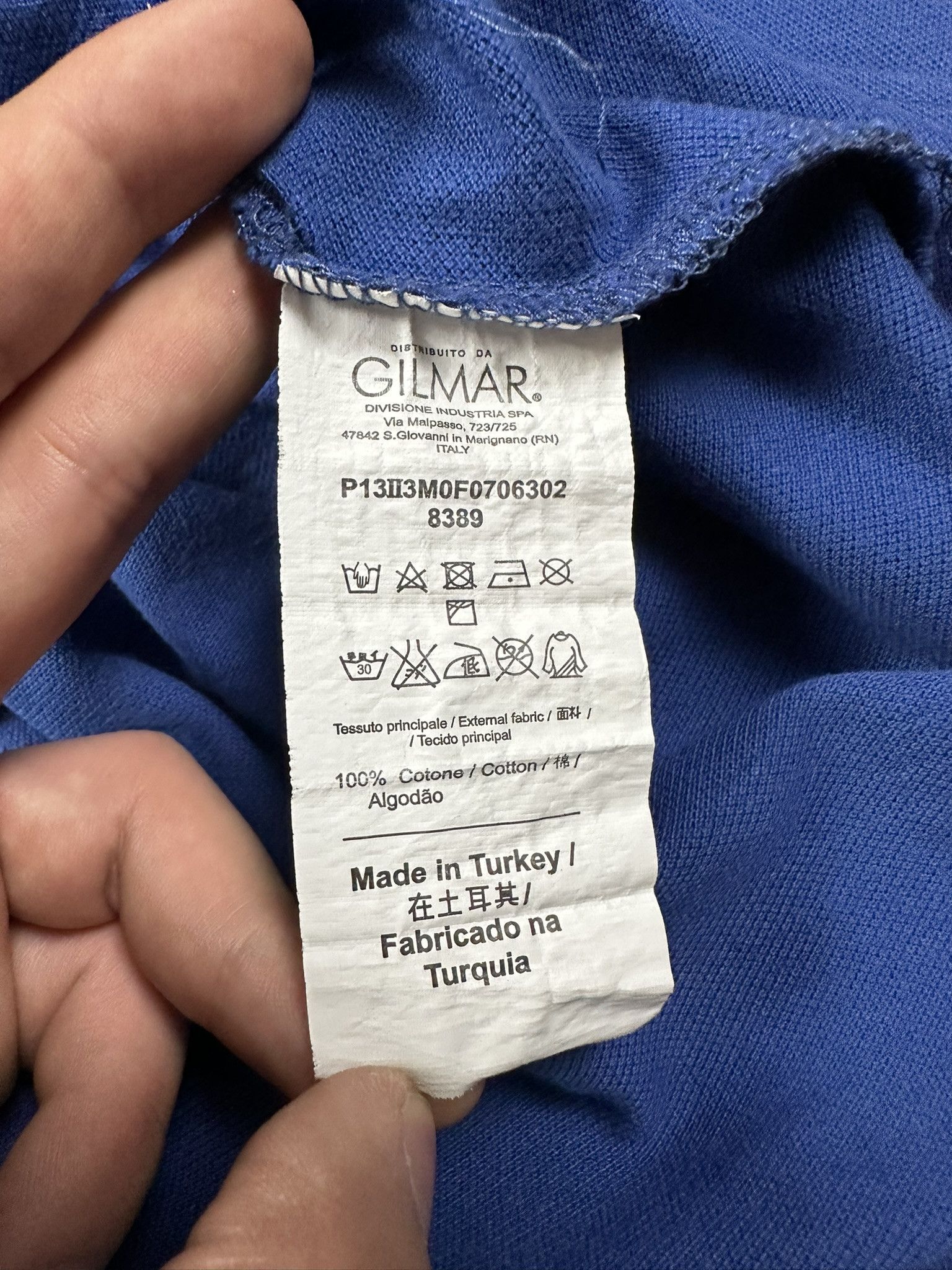 Iceberg Ice Iceberg Dots Polo Longsleeve Shirt Size US M / EU 48-50 / 2 - 5 Thumbnail