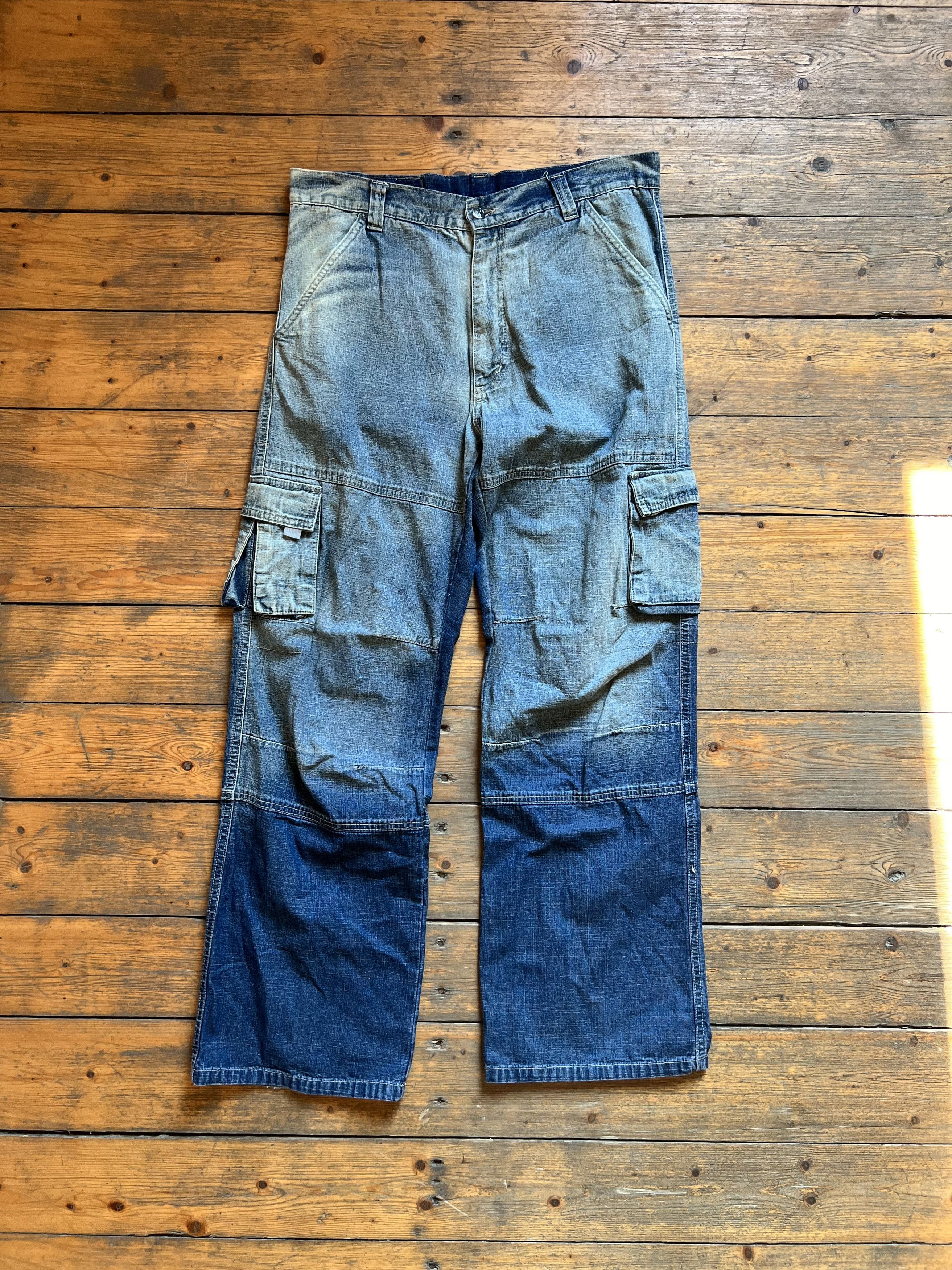 Denime Vintage Red Cat Jeans Cargo NFS Fade Pants Size US 36 / EU 52 - 5 Thumbnail