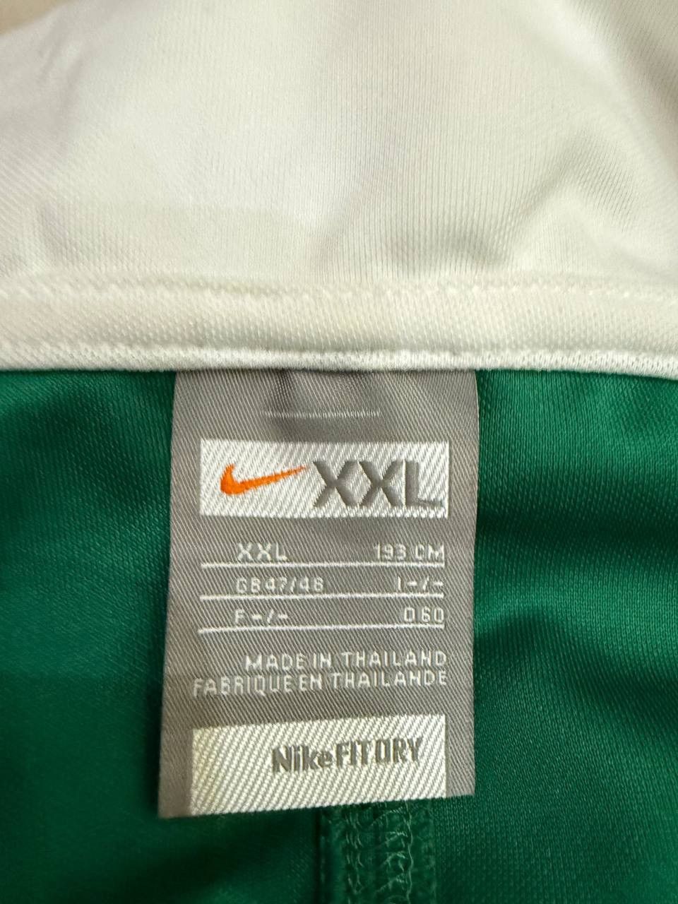 Nike Wolfsburg 2007-2008 Rare Tiguan Football Jersey Shirt Green Size US XXL / EU 58 / 5 - 4 Thumbnail