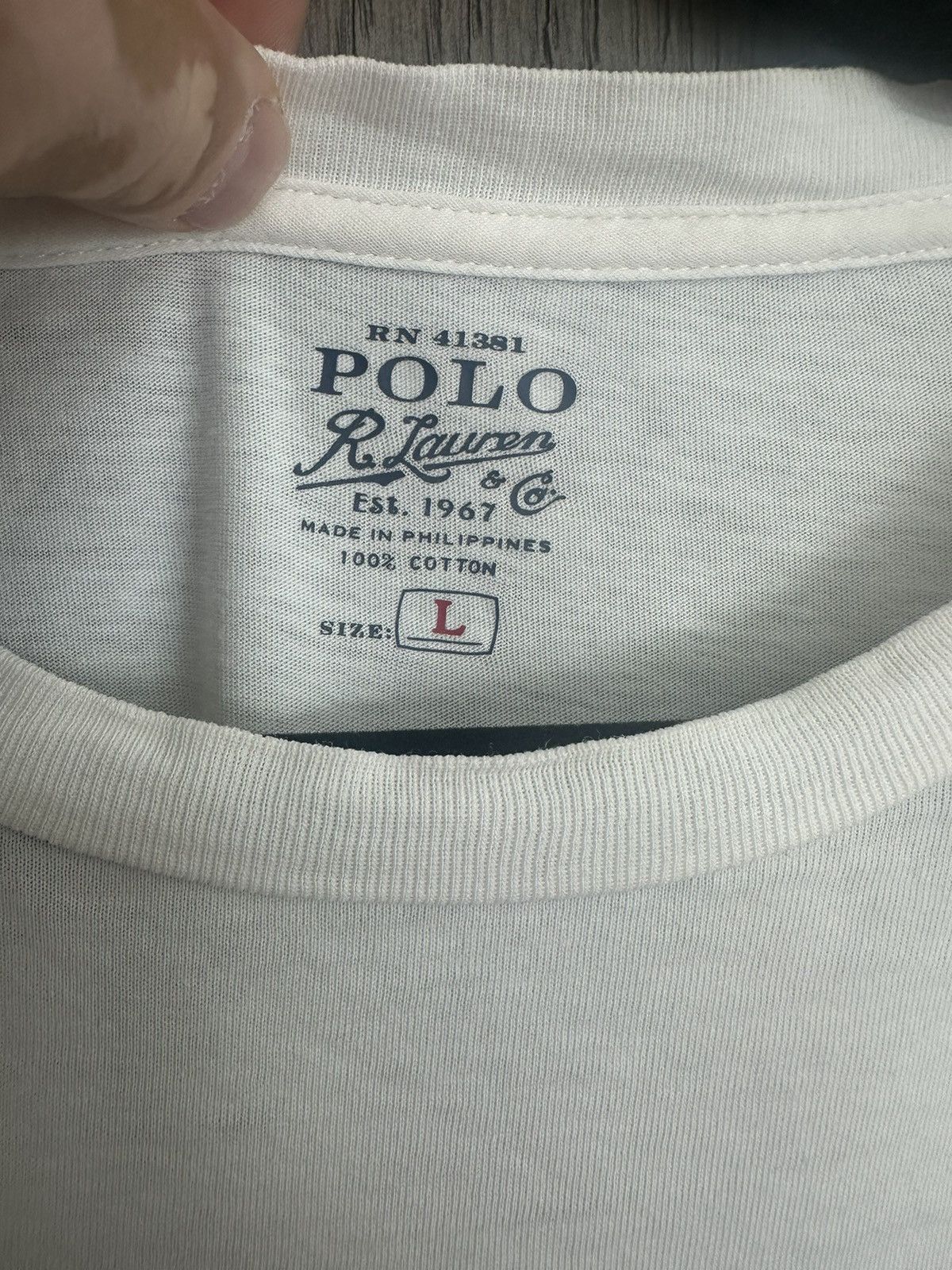 Vintage Polo Ralph Lauren Athletic Dept. T-shirt Size US L / EU 52-54 / 3 - 2 Thumbnail