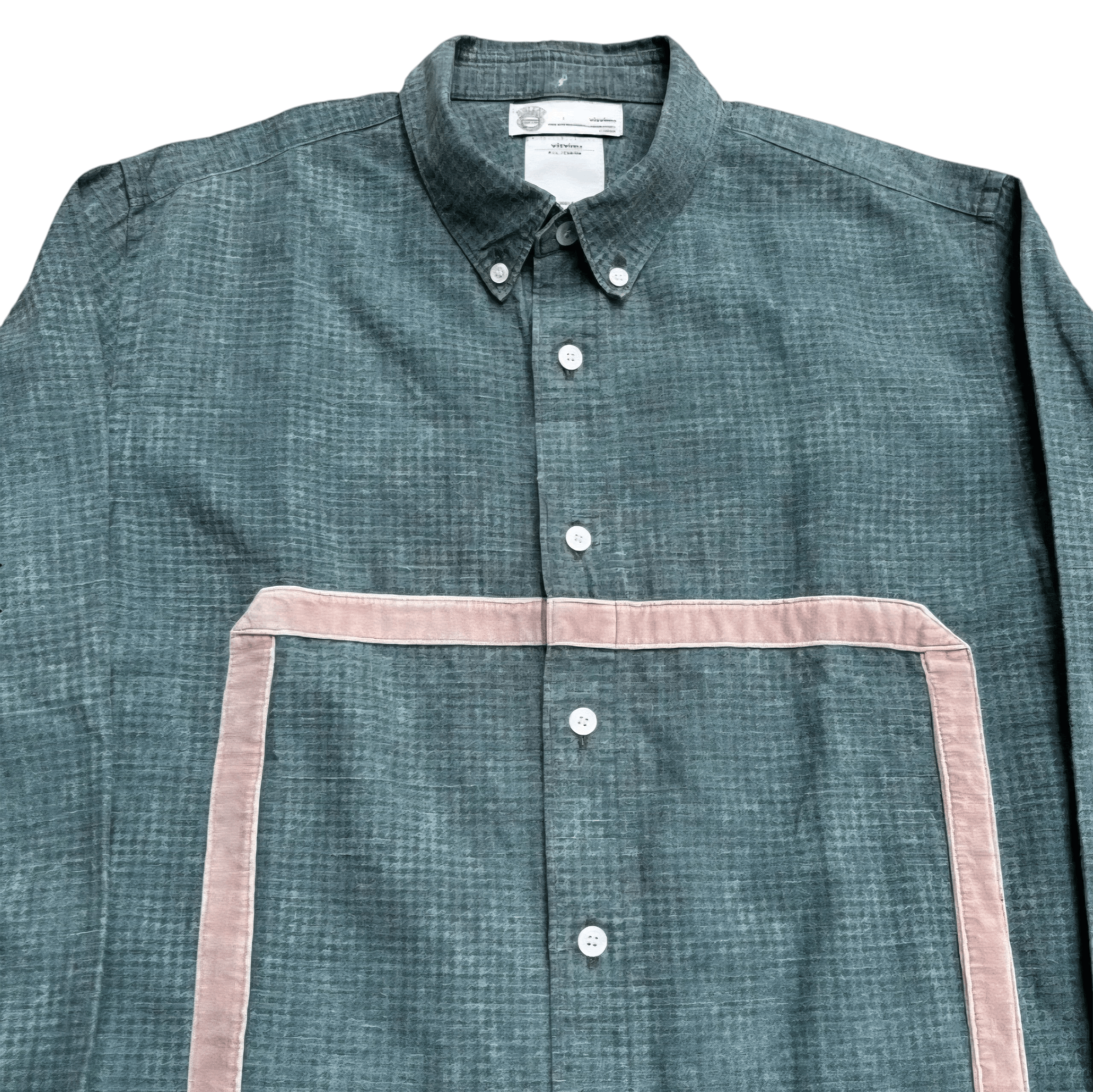 Visvim Visvim 5 Nation Giza Long Shirt Size US S / EU 44-46 / 1 - 3 Thumbnail