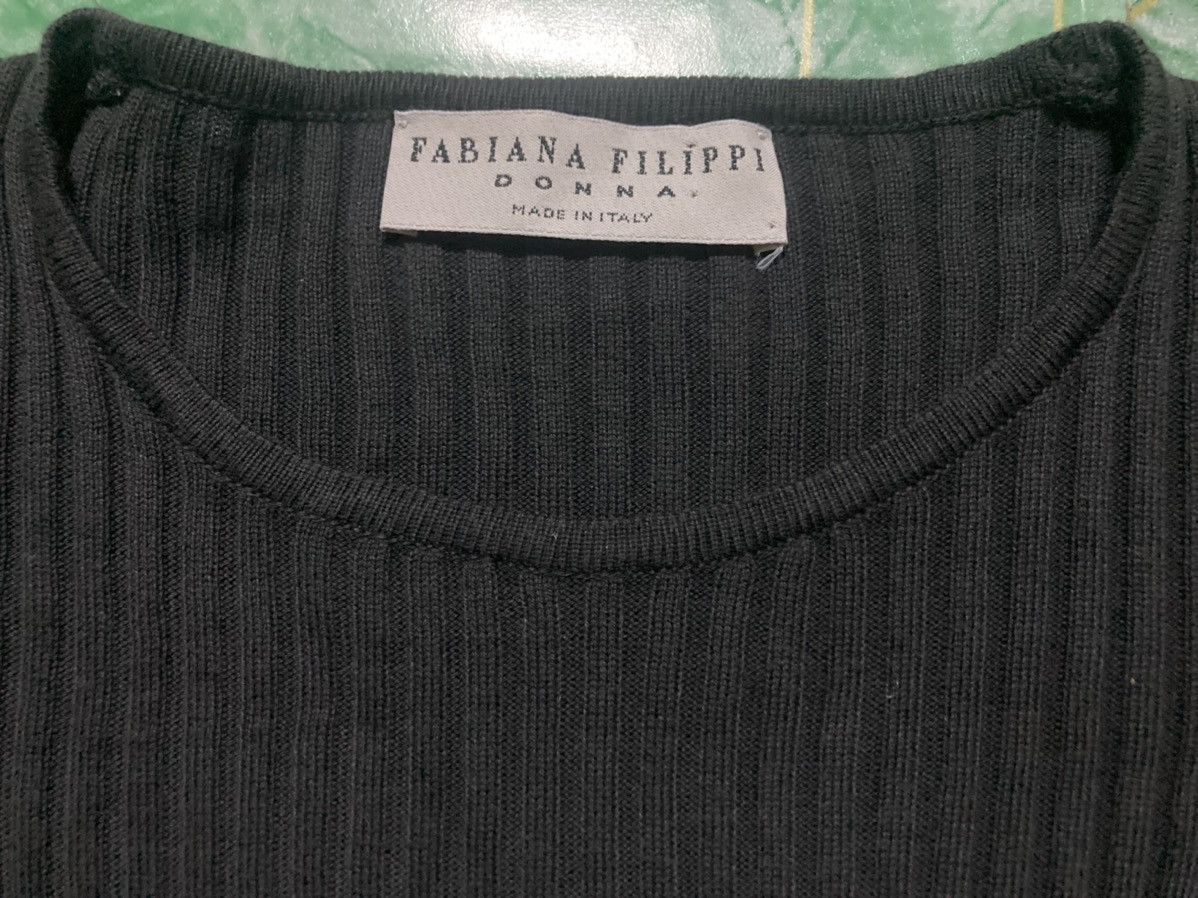 Designer × Fabiana Filippi Fabiana Filippi Short T-shirt Size S / US 4 / IT 40 - 4 Thumbnail