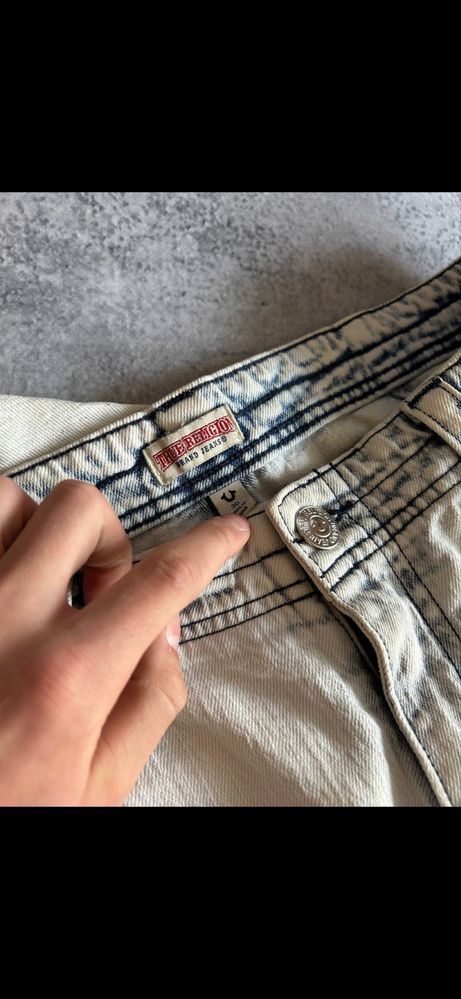 True Religion True Religion Baggy Denim Pants Size US 32 / EU 48 - 5 Thumbnail