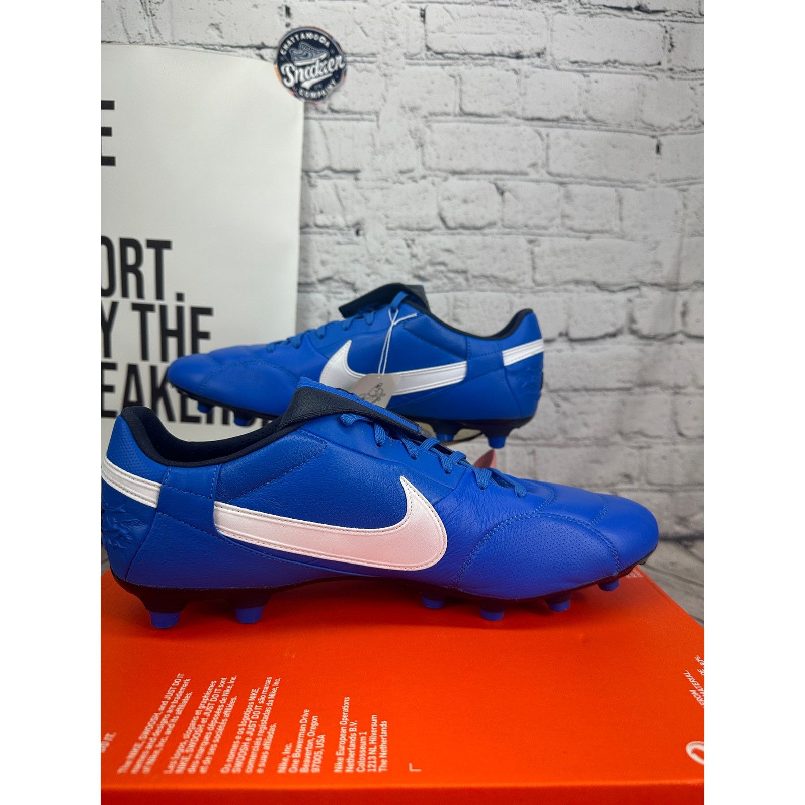 Nike Nike Premier 3 Firm Ground Soccer Cleats Womens 6 Blue Shoes Size US 6 / IT 36 - 6 Thumbnail