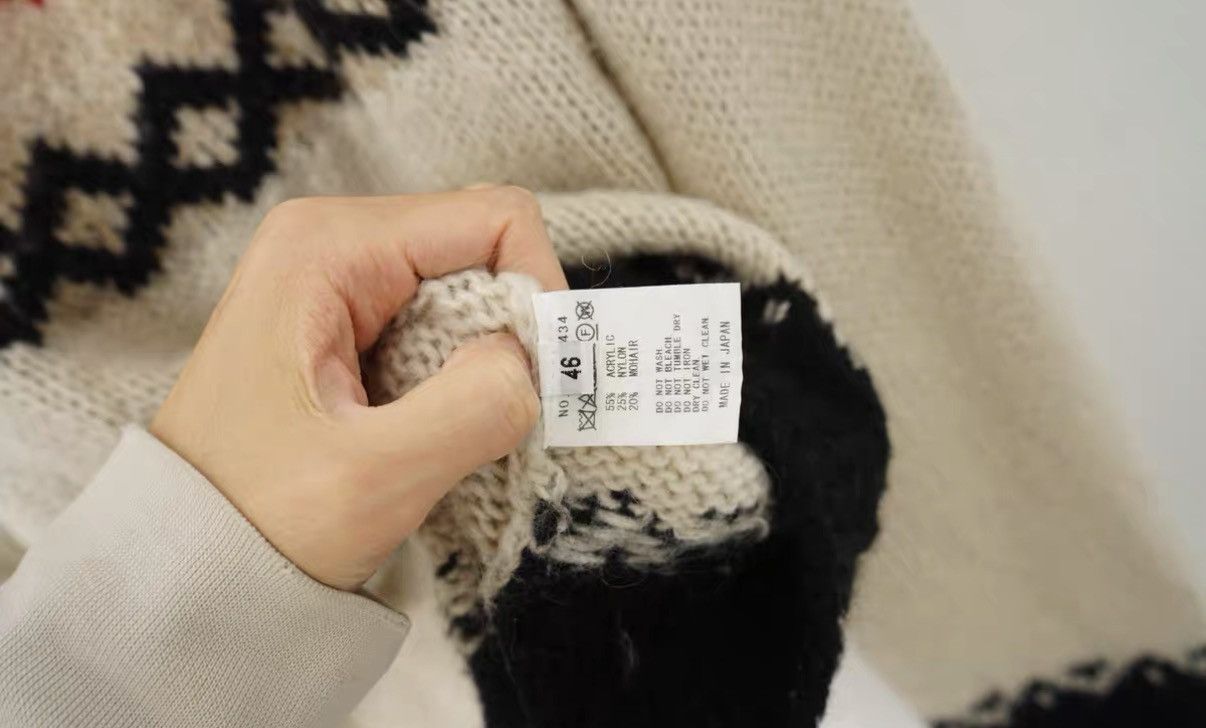 FACTOTUM Factotum Fair Isle High Neck Sweater Size US S / EU 44-46 / 1 - 8 Thumbnail