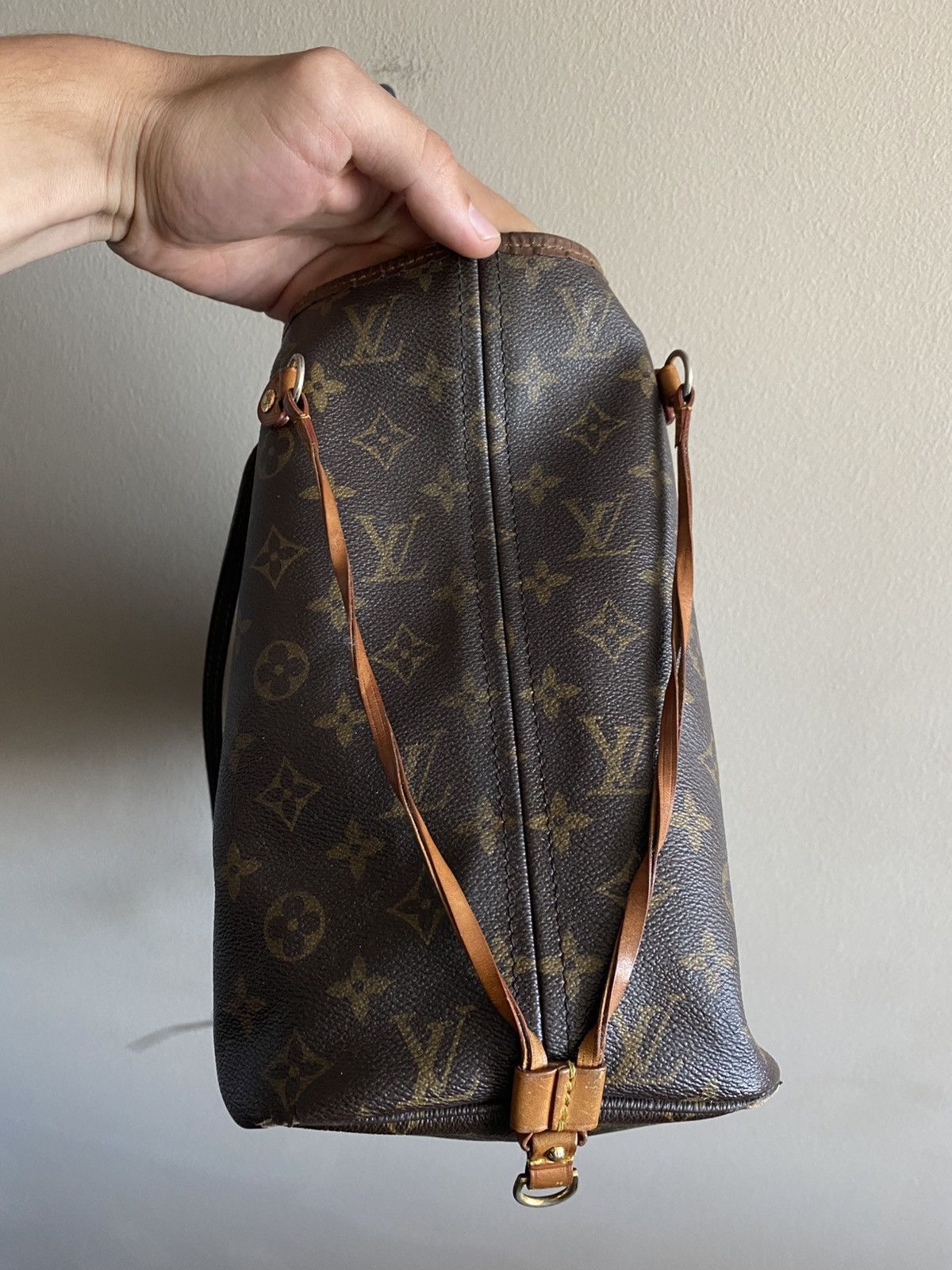 Louis Vuitton Louis Vuitton Neverfull Monogram Handbag Size ONE SIZE - 8 Thumbnail