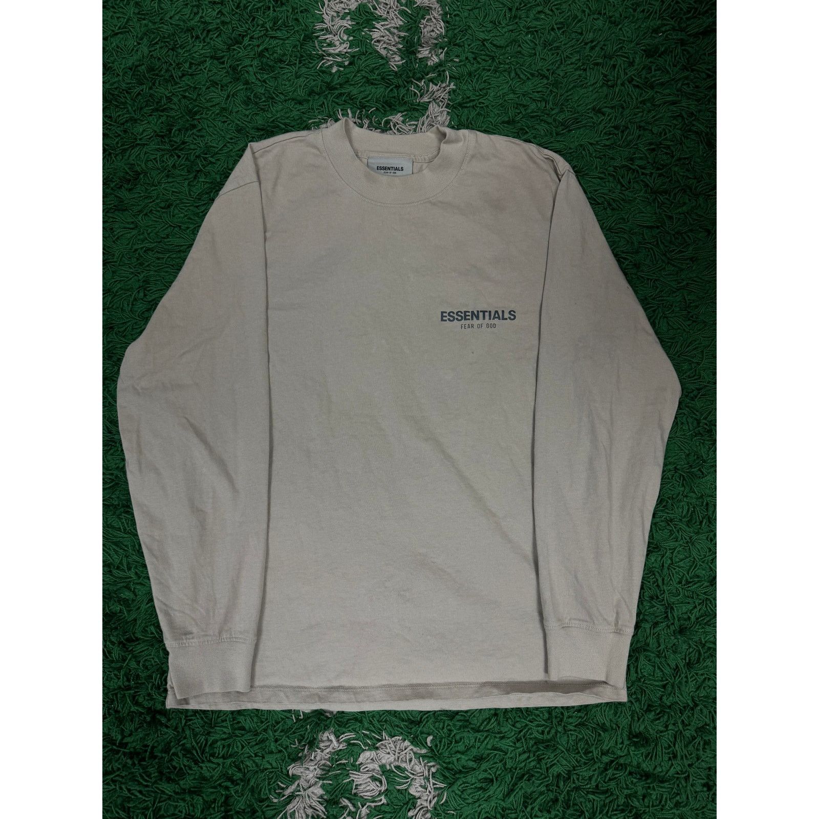 Essentials Essentials LS Cream Black Used Medium Size US M / EU 48-50 / 2 - 1 Thumbnail