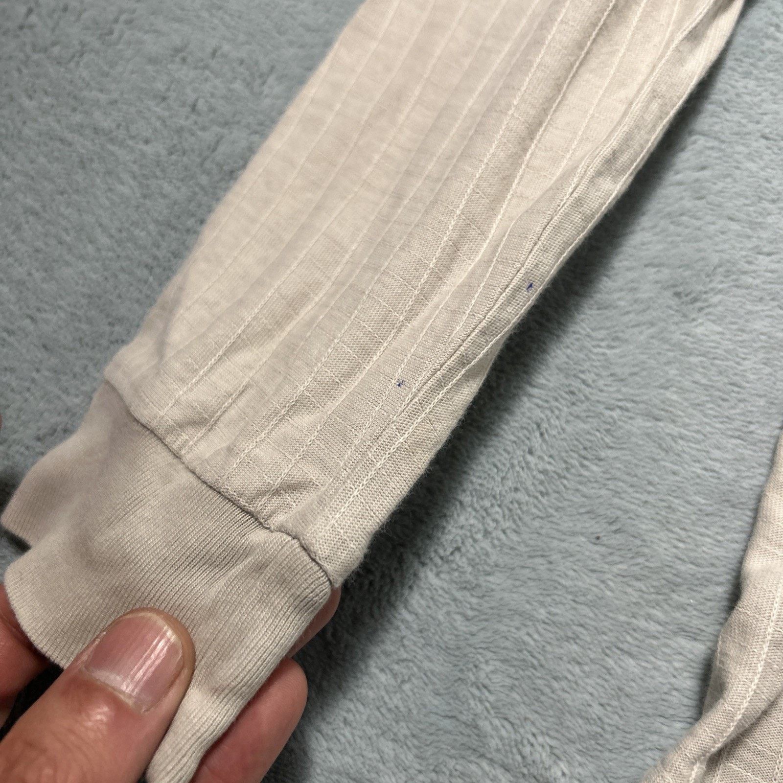 Visvim Visvim Base Layer Thermo Shirt Sz 1 Sleeves Baselayer Cotton Size US XS / EU 42 / 0 - 6 Thumbnail