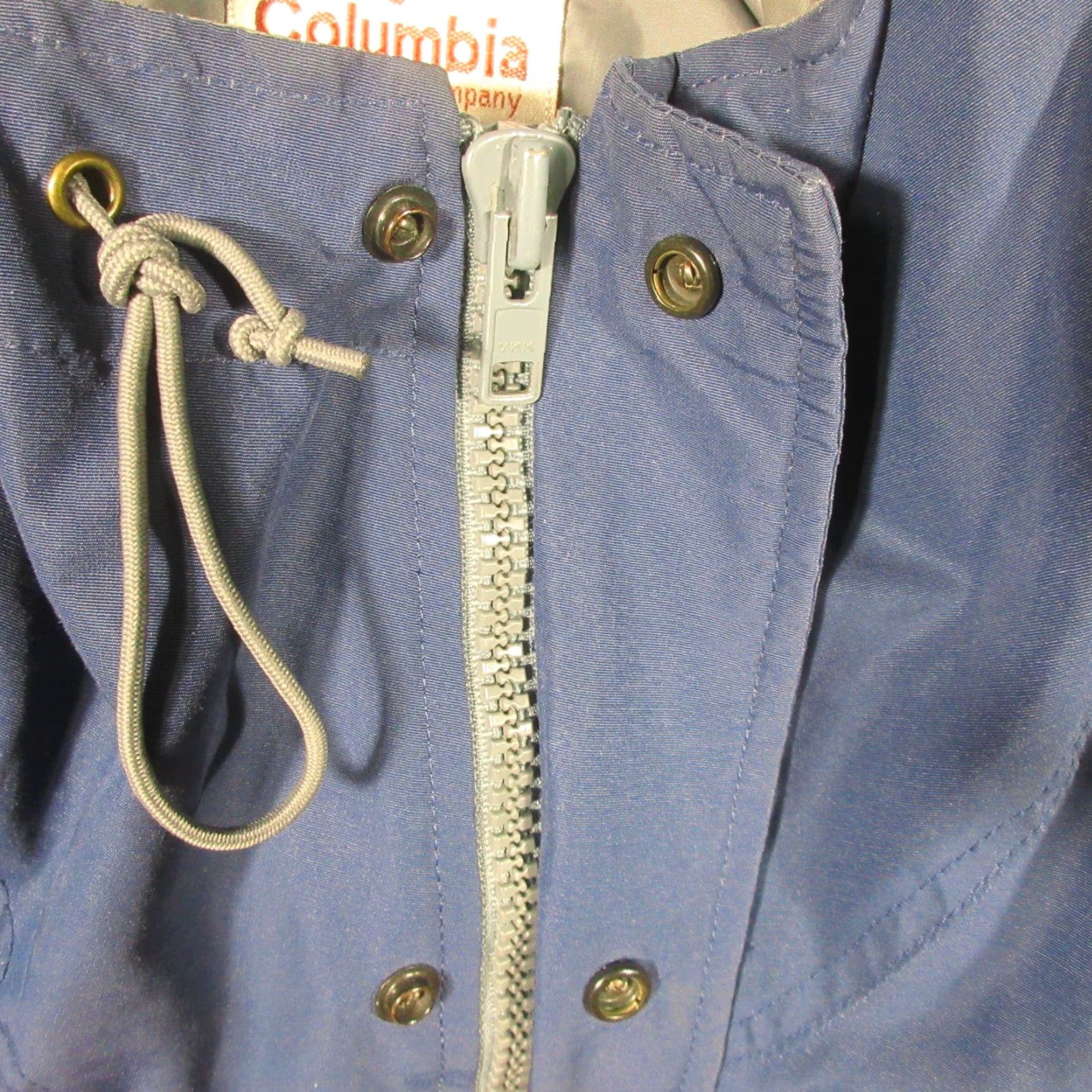 Vintage VINTAGE Columbia Parka Jacket Men’s M Blue Ski Hooded Pockets 70s Nylon Windproof Water Resistant Full Zip Insulated Mid-Length Regular Size Size US M / EU 48-50 / 2 - 7 Thumbnail