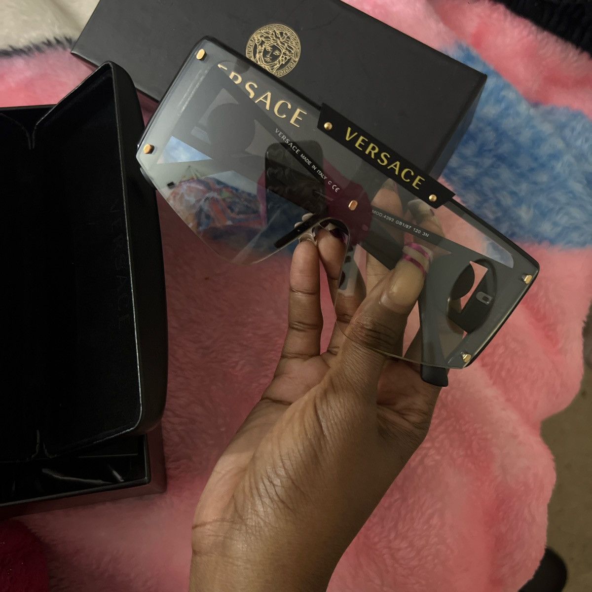 Versace Authentic Versace black sunglasses Size ONE SIZE - 2 Thumbnail