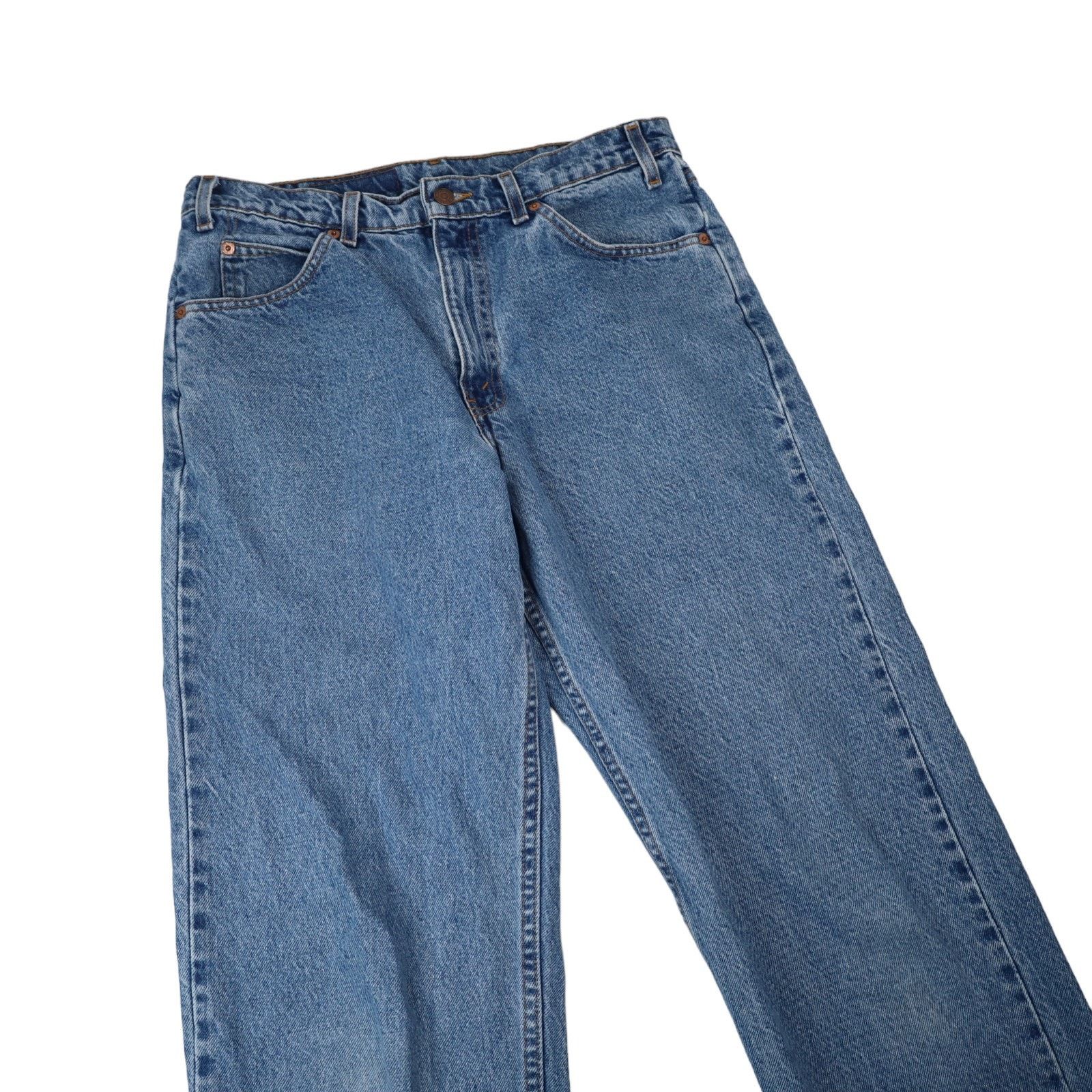 Levi's × Vintage Vintage Levis 550 Orange Tab Denim Jeans Size US 33 - 4 Thumbnail