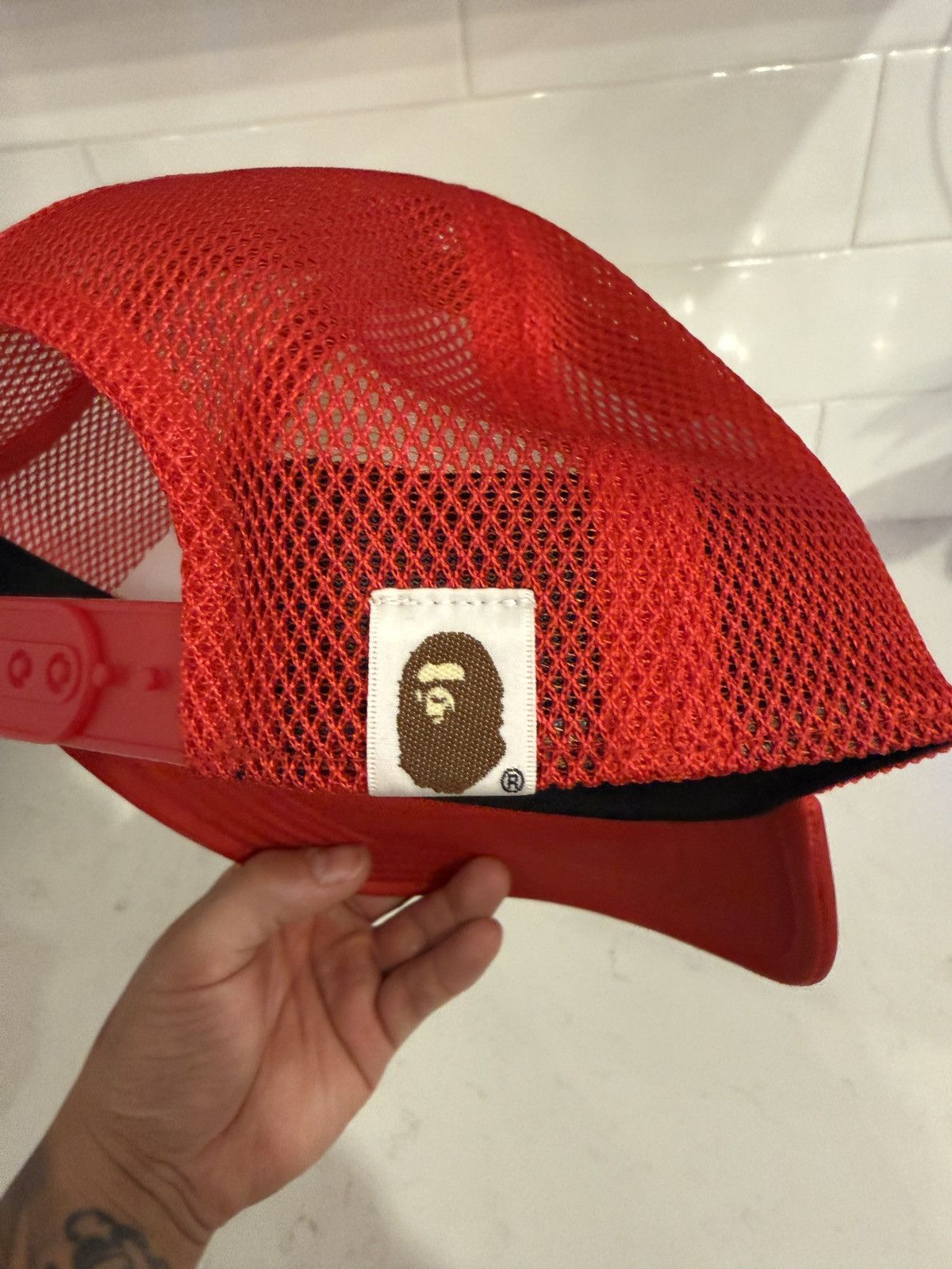 Bape Bape trucker hat Size ONE SIZE - 7 Thumbnail