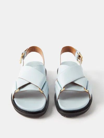Marni o1y1025 Sandals in Sky Blue Size US 6 / IT 36 - 3 Thumbnail