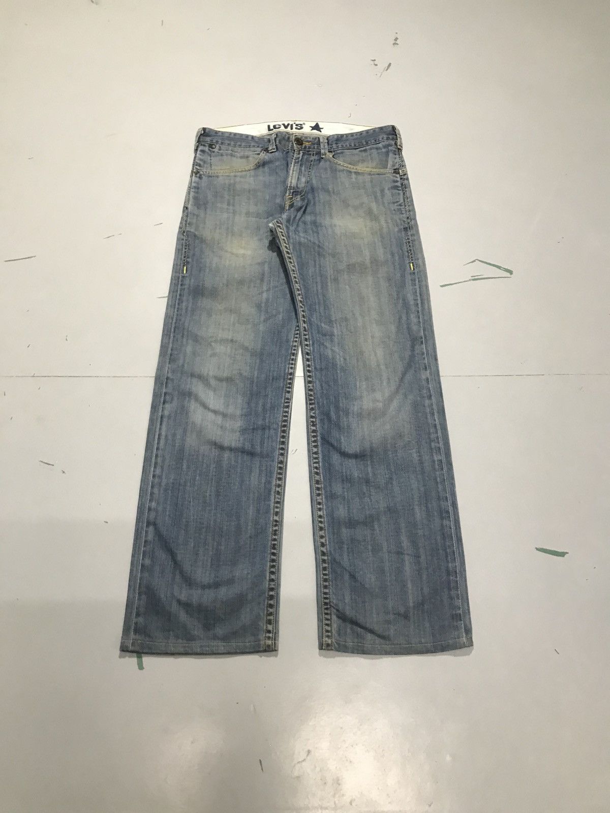 Levi's Vintage Levi’s buckle belt denim Size US 34 / EU 50 - 1 Thumbnail