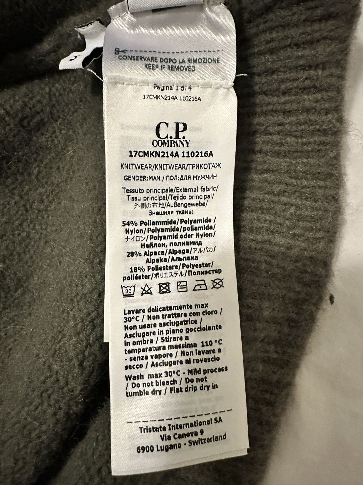 C.P. Company CP Company Alpaca sweater Size US S / EU 44-46 / 1 - 9 Thumbnail