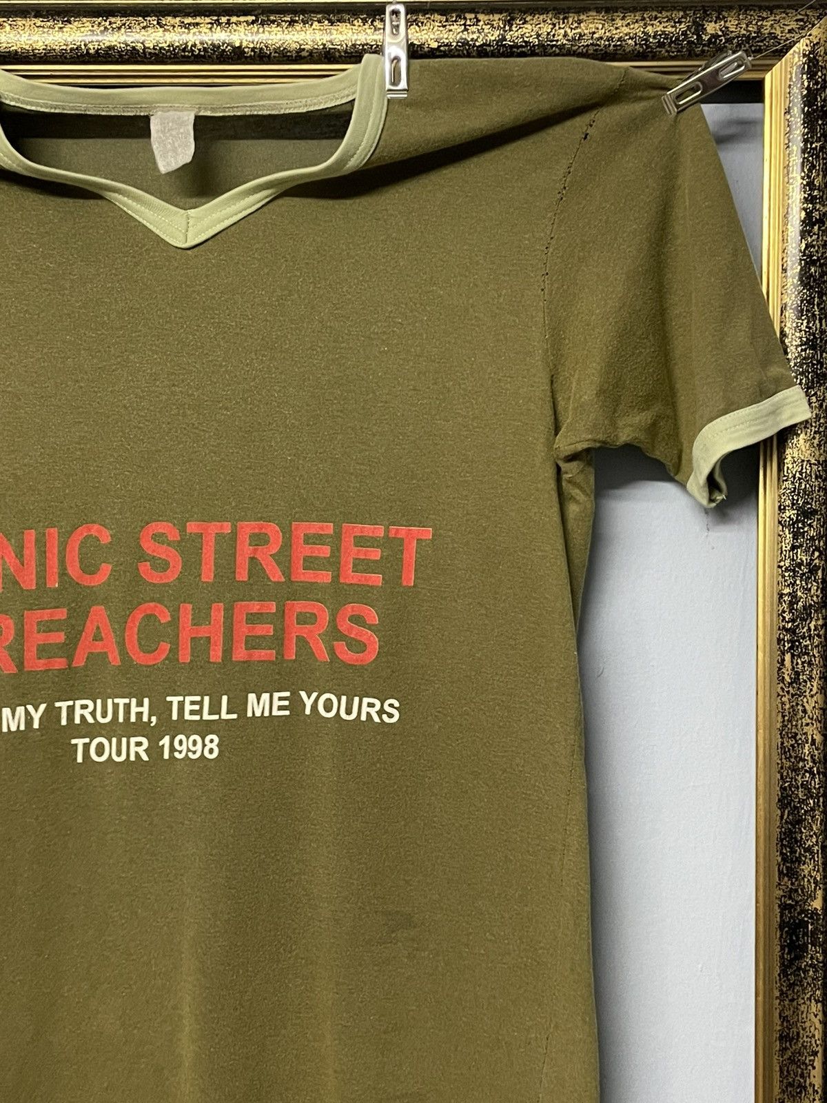 Vintage Vintage 1998 Manic Street Preachers This Is MY Truth Og Tee Size US S / EU 44-46 / 1 - 5 Thumbnail