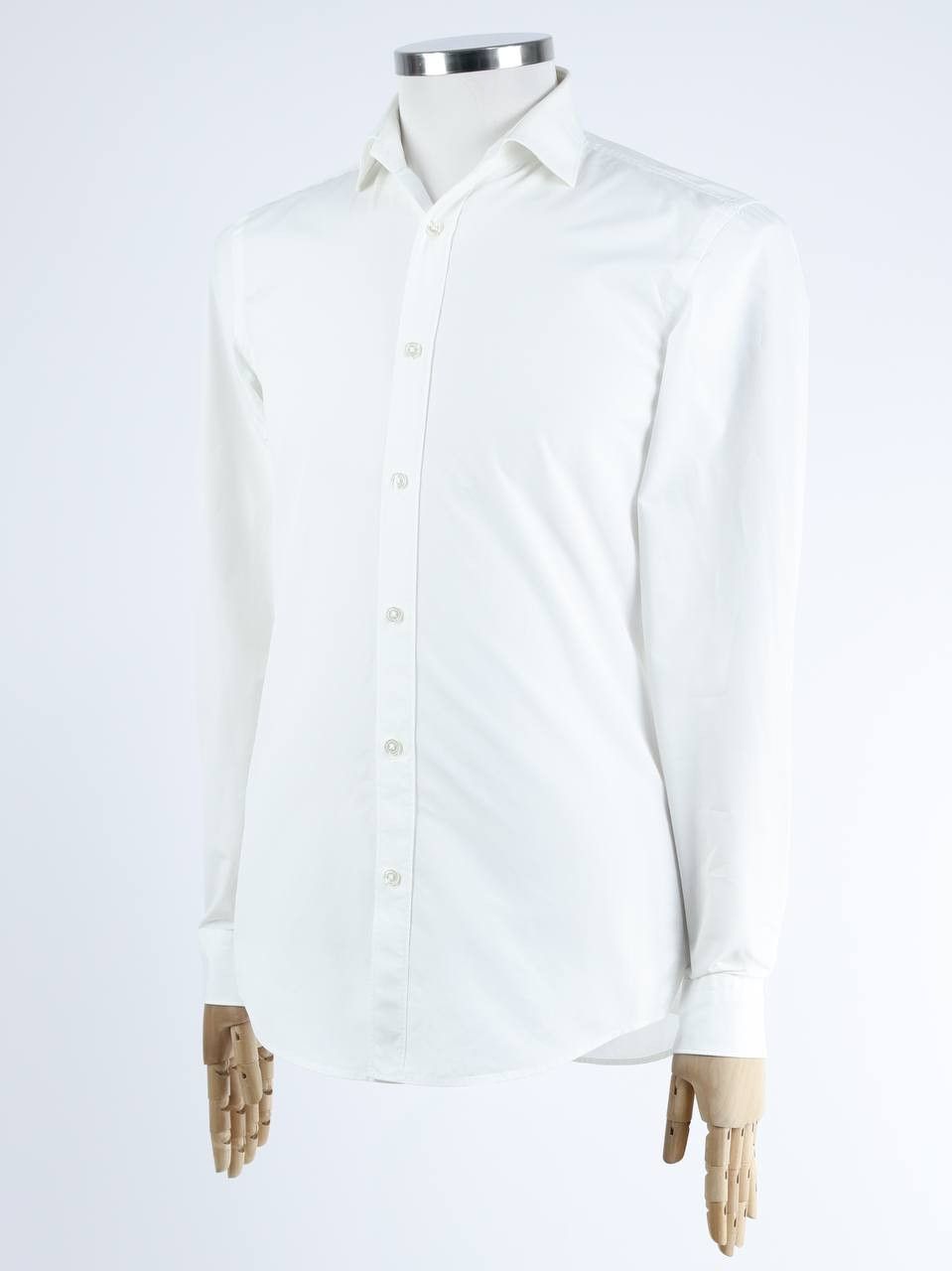 Hugo Boss HUGO BOSS White shirt Slim Size US S / EU 44-46 / 1 - 2 Thumbnail