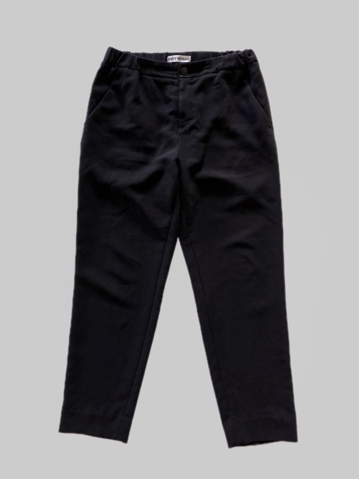 Issey Miyake AW2005 Issey Miyake Stretchable Waist Wool Pants Size US 30 / EU 46 - 1 Thumbnail