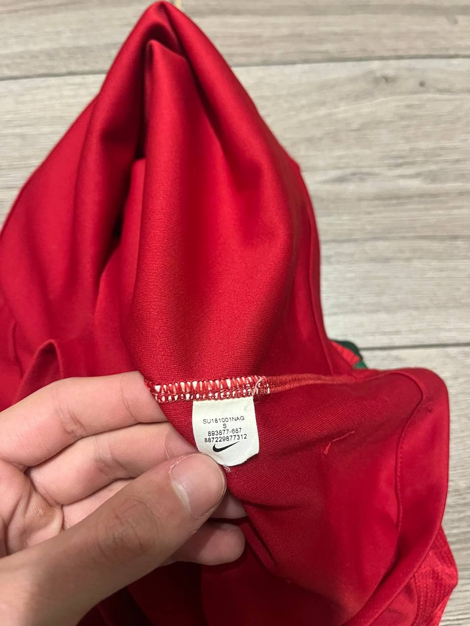 Nike × Vintage Portugal National Team 2018 Home Football Shirt Nike Size US S / EU 44-46 / 1 - 6 Thumbnail