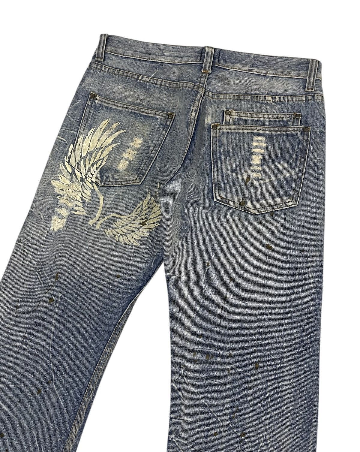 Hysteric Glamour LegendOfGlamour Distressed Jeans Size US 33 - 8 Thumbnail