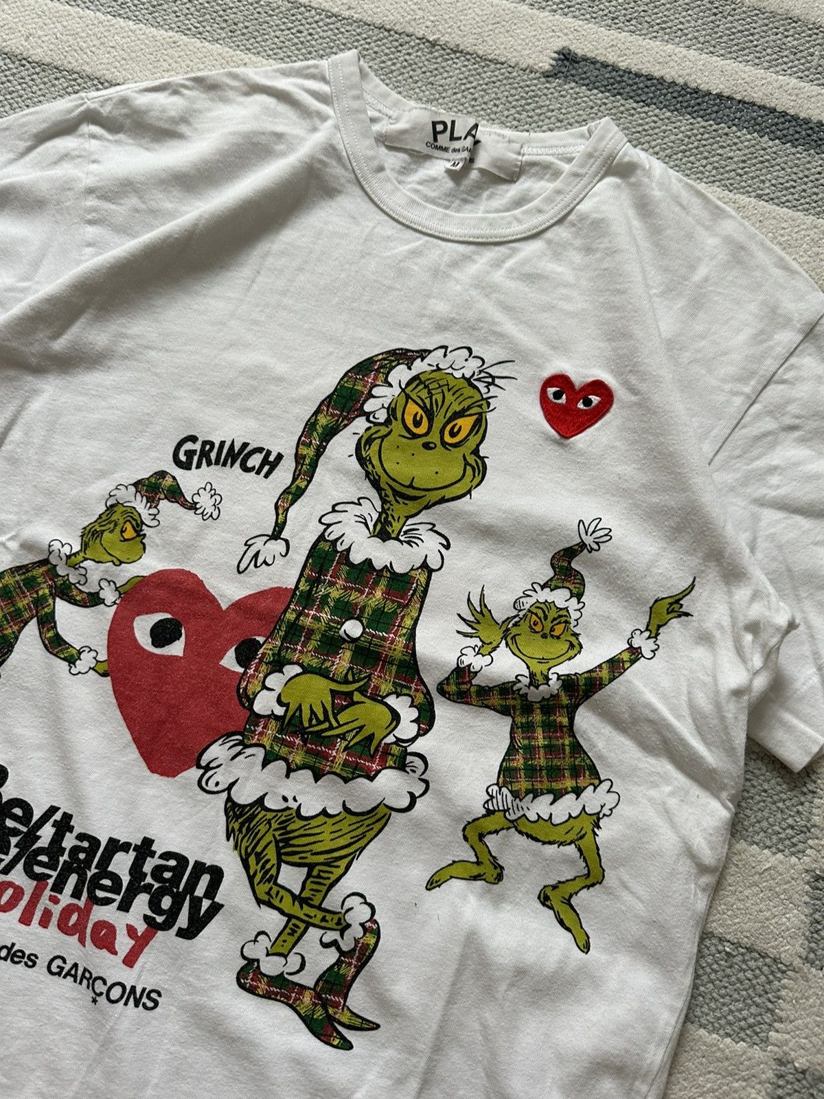 Comme des Garcons × Comme des Garcons PLAY × Vintage Vintage tee Comme des Garçons x Grinch Streetwear Size US M / EU 48-50 / 2 - 3 Thumbnail