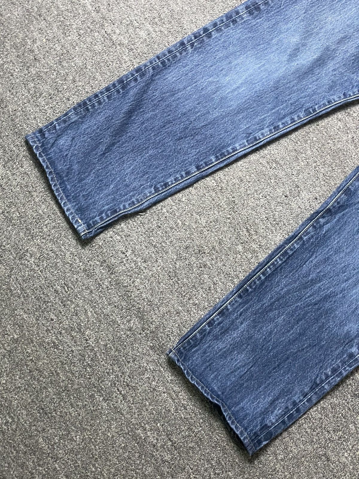 Japanese Brand × Uniqlo × Vintage UNIQLO Brand Regular Straight Cut Jeans (117) Size US 34 / EU 50 - 2 Thumbnail