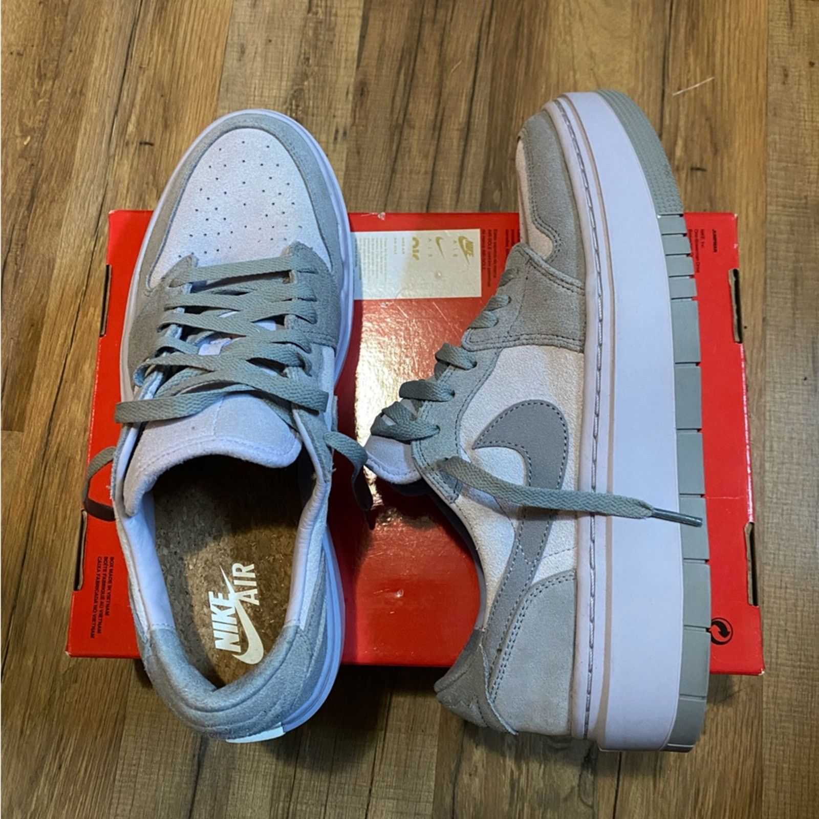 Jordan Brand Jordan 1 Elevate Low Stealth Titanium Size US 10 / EU 43 - 1 Thumbnail