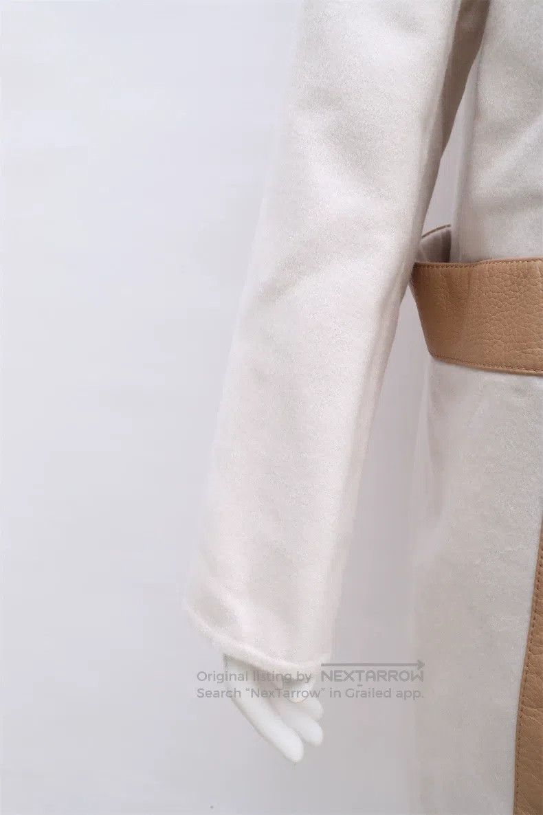 Hermes Hermes Beige Cashmere and Leather Coat Size XS / US 0-2 / IT 36-38 - 5 Thumbnail