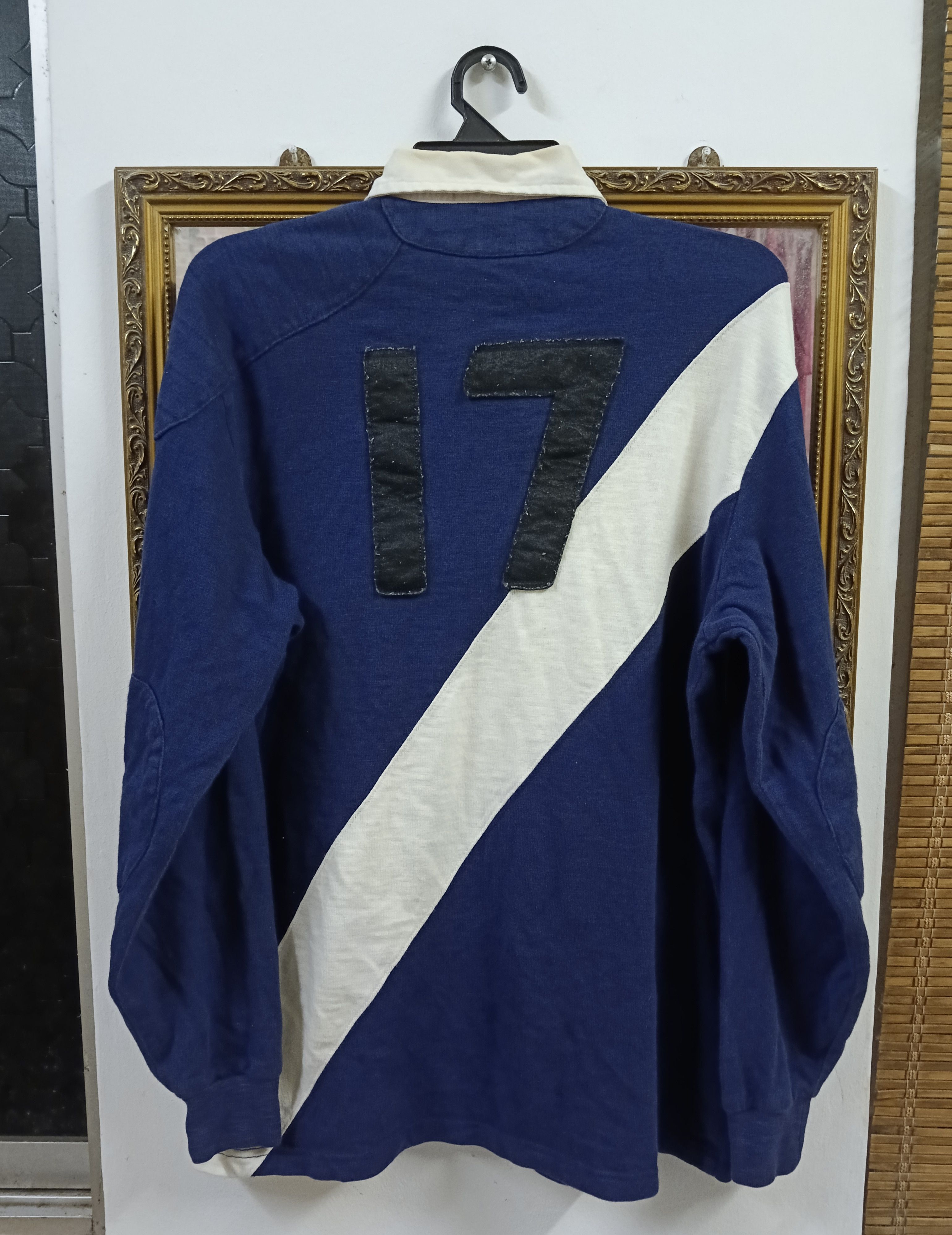 Polo Ralph Lauren × Rugby Ralph Lauren × Vintage VINTAGE 90s POLO BY RALPH LAUREN RUGBY LONG SLEEVE SHIRT Size US S / EU 44-46 / 1 - 2 Thumbnail