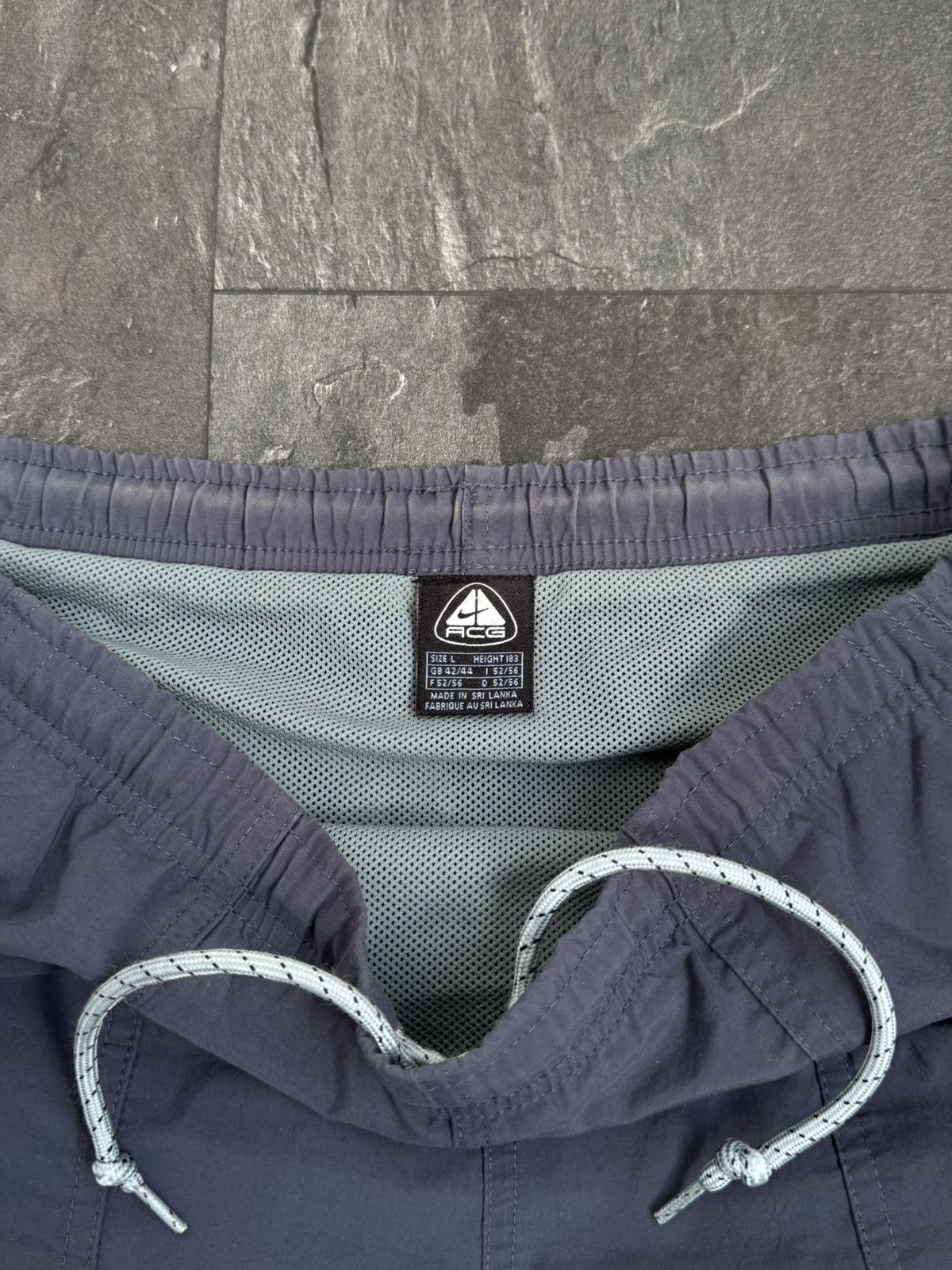 Nike ACG Vintage Nike ACG Blue Shorts Size US 36 / EU 52 - 6 Thumbnail