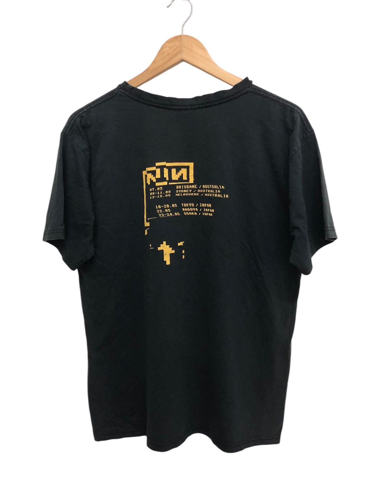 Band Tees × Vintage INDUSTRIAL 🔥 NINE INCH NAILS 2007 AUSTRALIA JAPAN TOUR Size US M / EU 48-50 / 2 - 2 Thumbnail