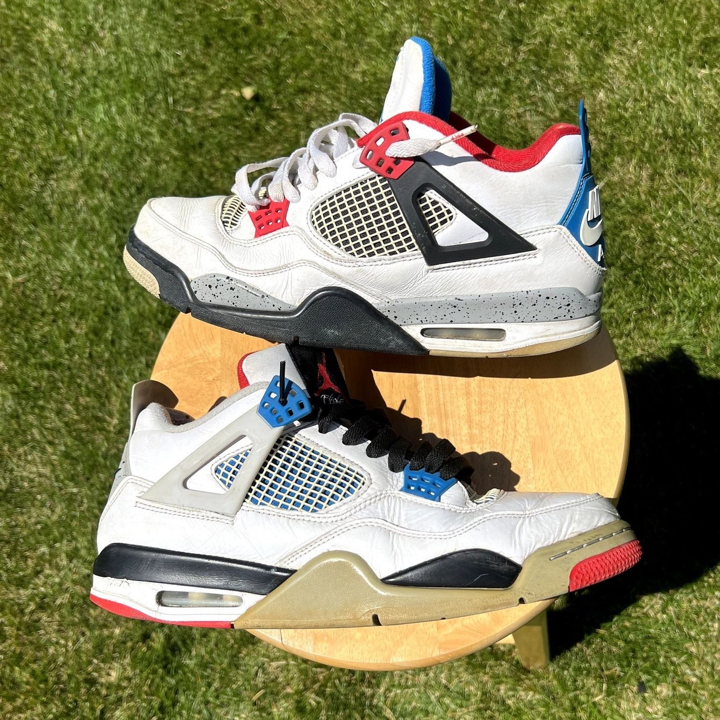 Jordan Brand × Nike Nike Air Jordan 4 Retro SE What The 4 Men's Shoes Size 11.5 Size US 11.5 / EU 44-45 - 3 Thumbnail