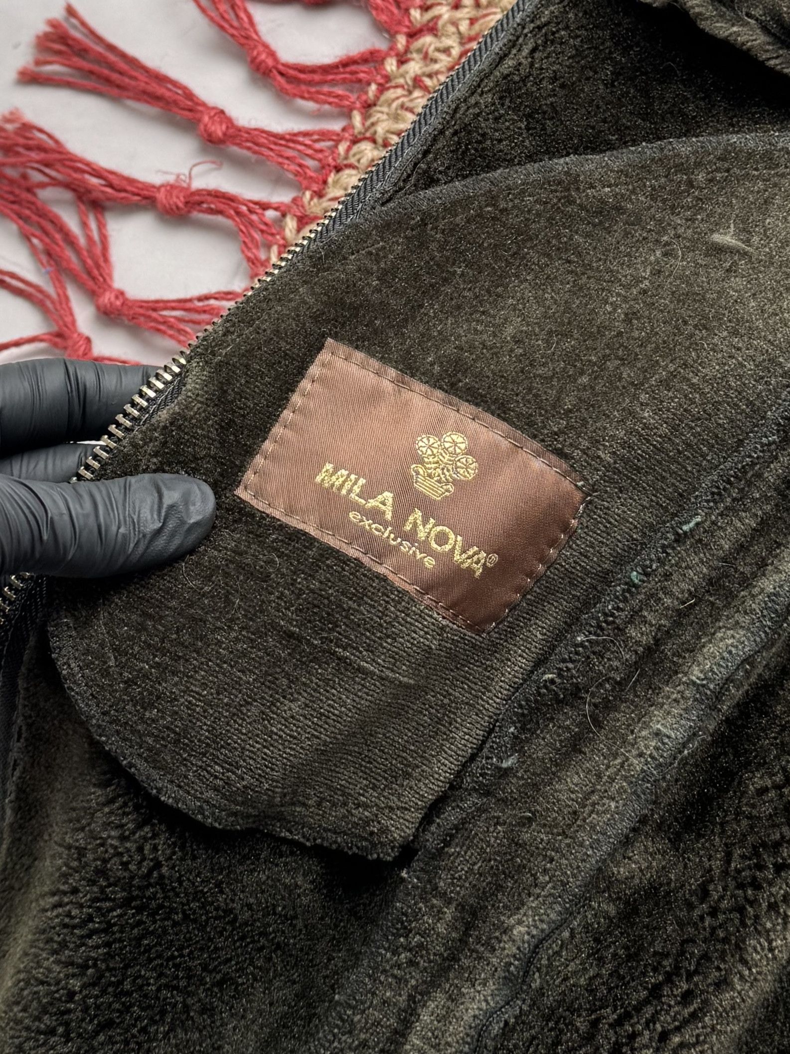 Vintage Vintage Faux Sheepskin Coat With Real Fur Details (E4) Size S / US 4 / IT 40 - 6 Thumbnail