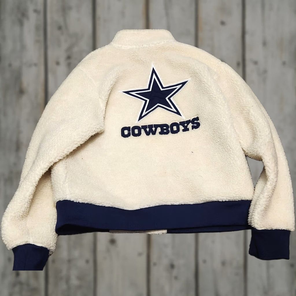 NFL NFL Team Apparel Dallas Cowboys Women's Jacket L Size L / US 10 / IT 46 - 1 Thumbnail