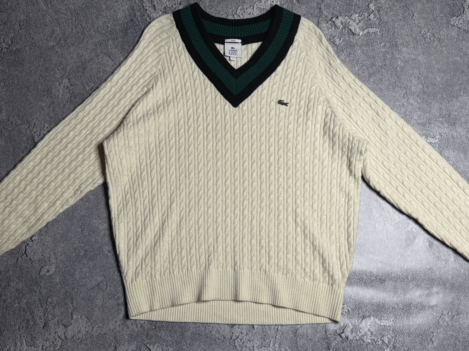 Lacoste Lacoste Live unisex wool sweater XL Size US XL / EU 56 / 4 - 4 Thumbnail
