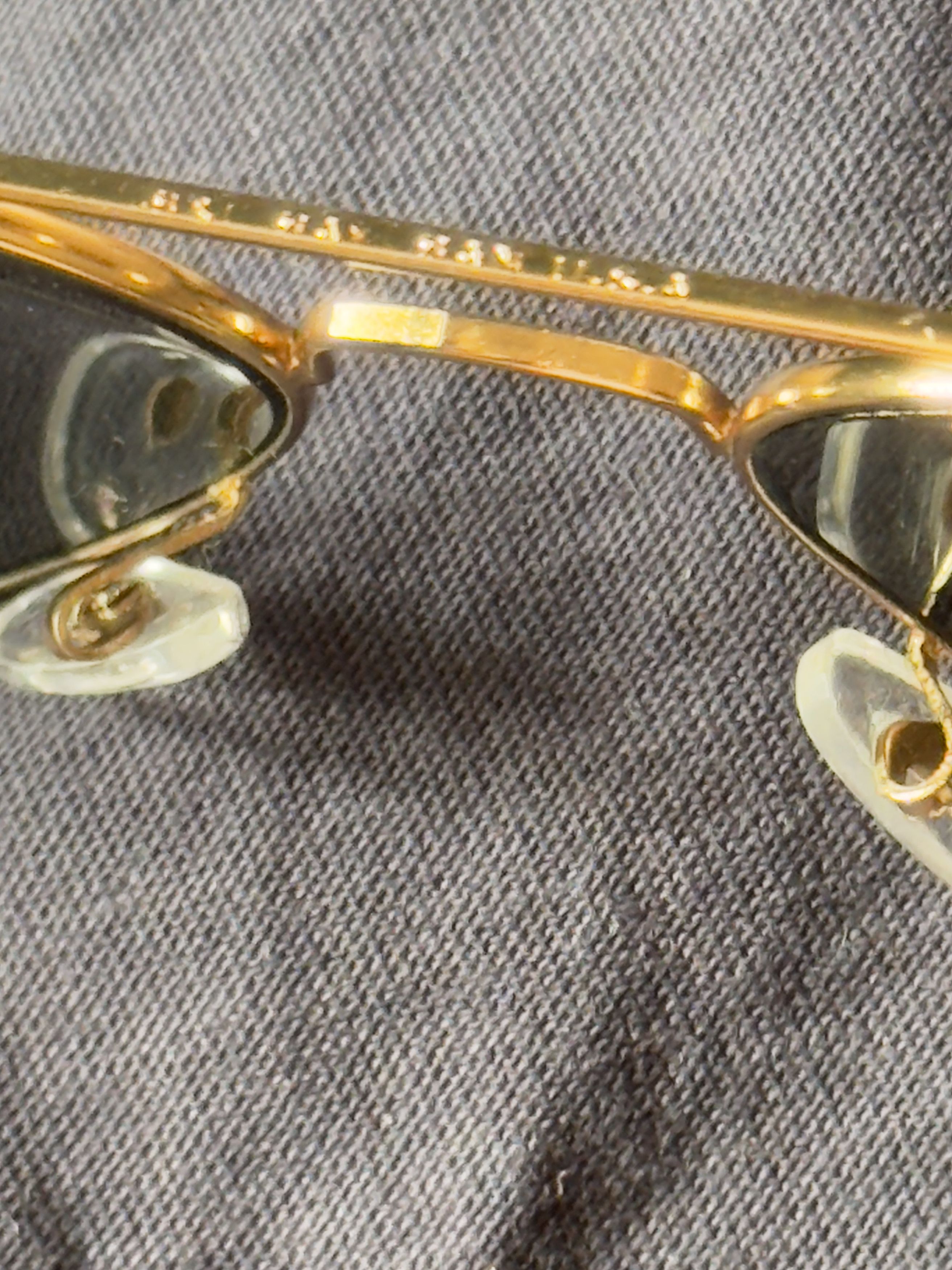 RayBan 🔥 vtg Rayban Bausch & Lomb Aviator Sunglasses Gold USA BL Size ONE SIZE - 7 Thumbnail
