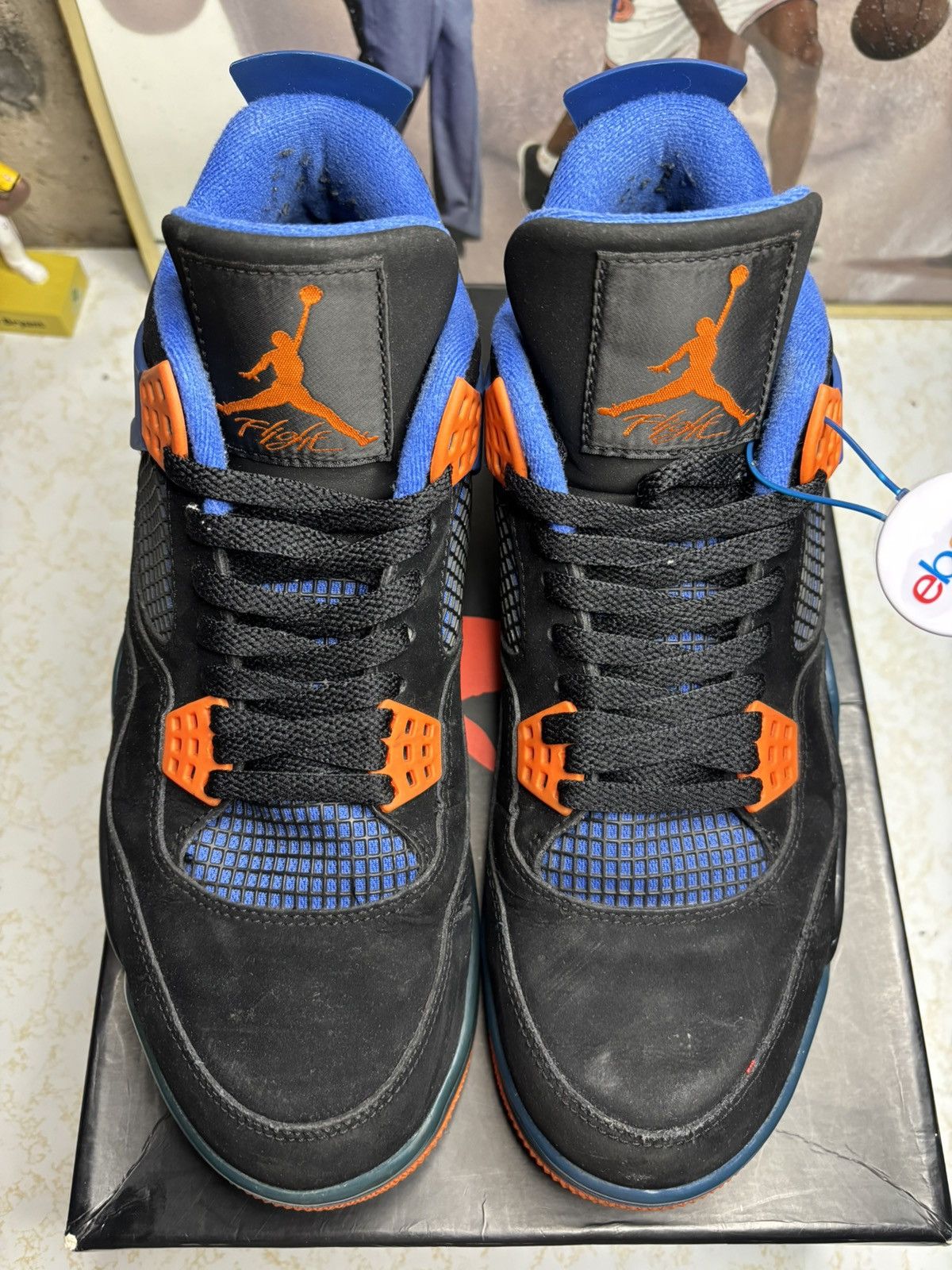 Jordan Brand Air Jordan 4 Retro Cavs 2012 Size US 10 / EU 43 - 2 Thumbnail