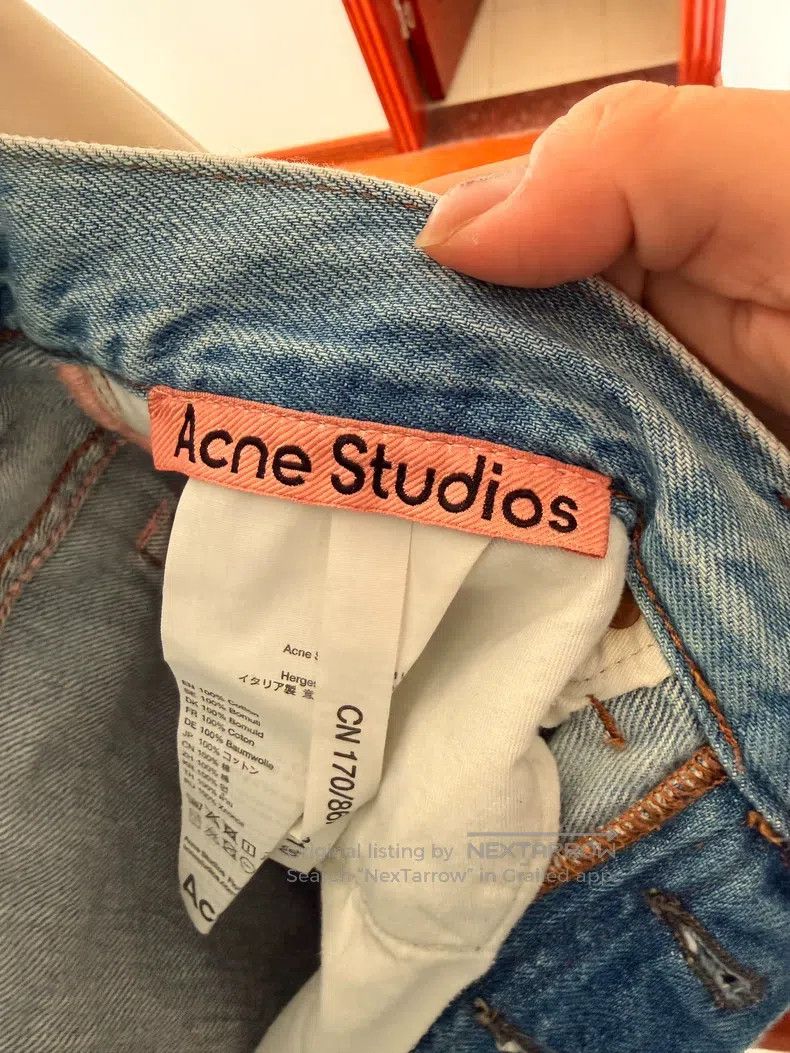 Acne Studios Acne Studios Blue Denim Jeans Size US 30 / EU 46 - 7 Thumbnail