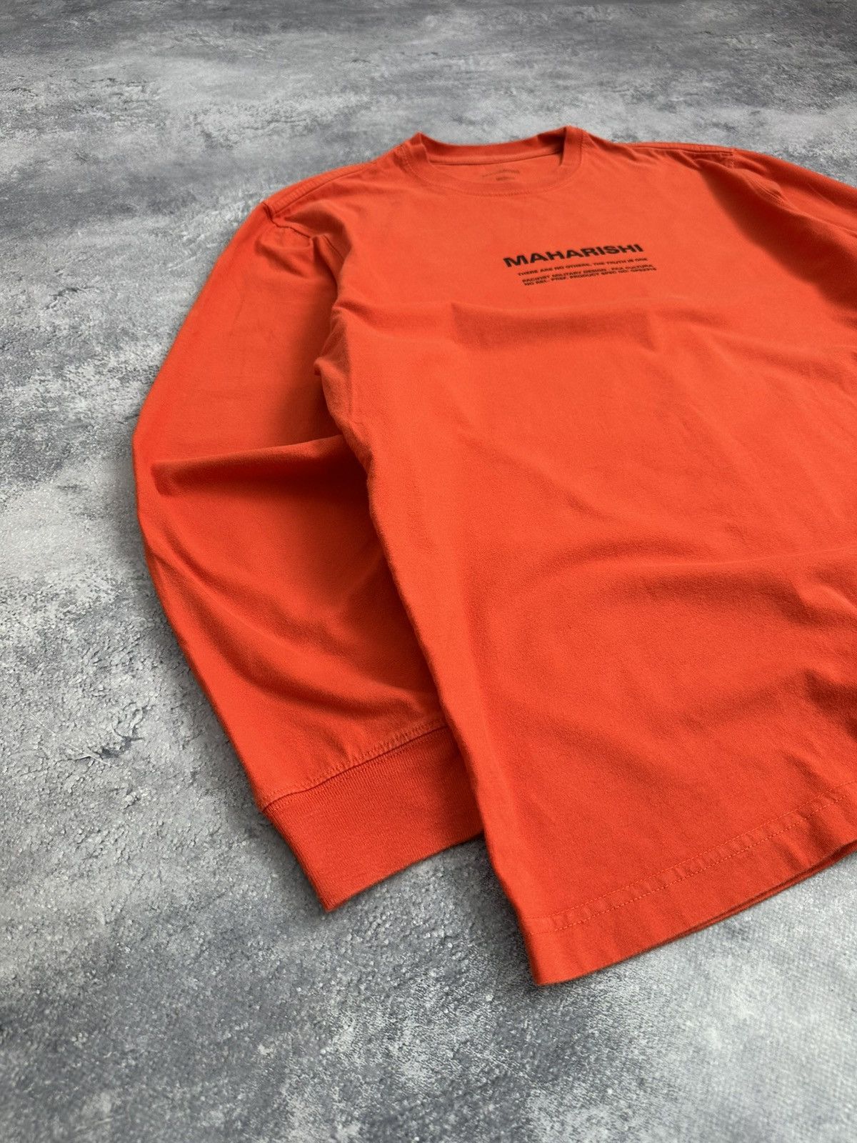 Maharishi Maharishi Japanese Centre Logo Long Sleeve Organic tee Size US M / EU 48-50 / 2 - 3 Thumbnail