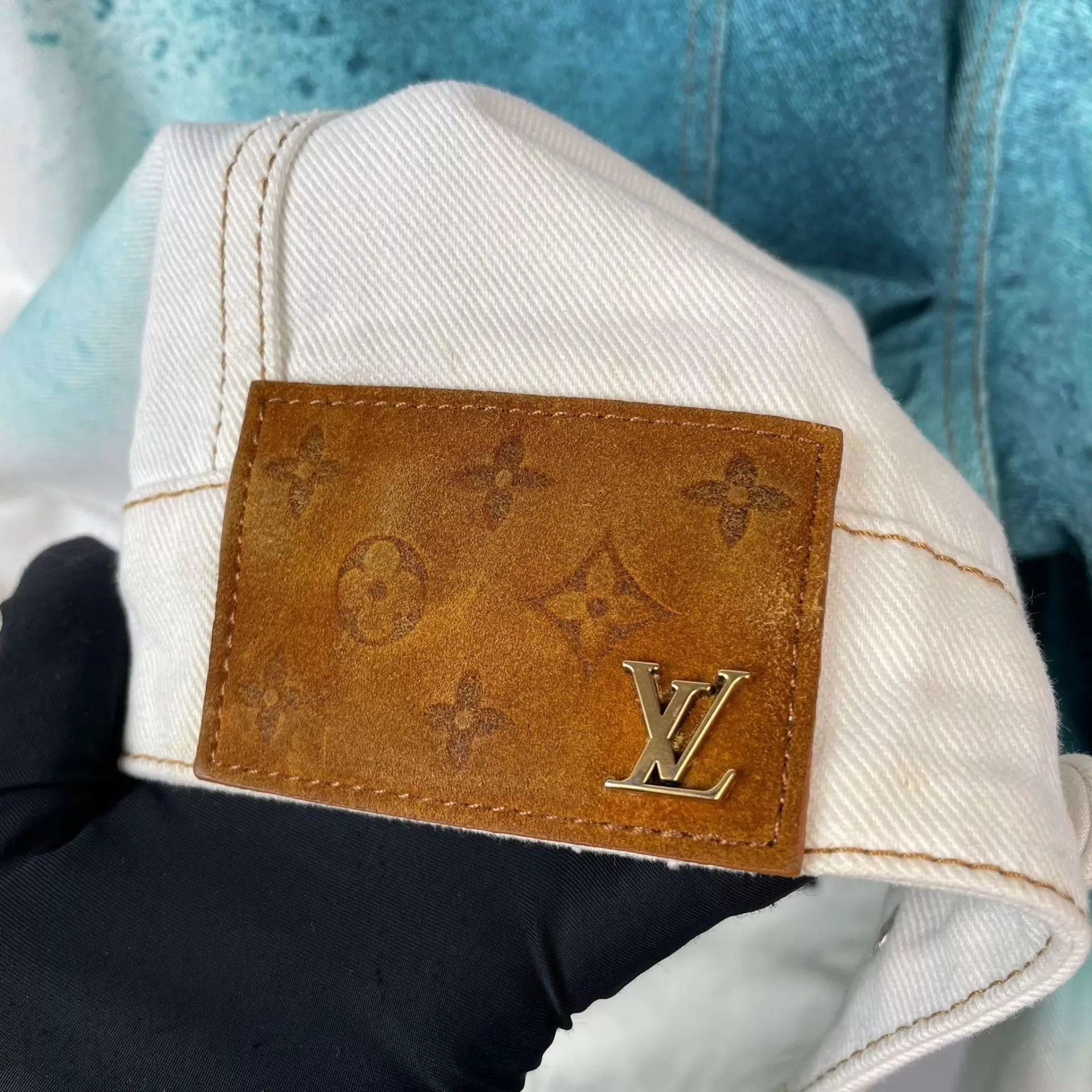 Louis Vuitton LV white denim jacket 54 Size US L / EU 52-54 / 3 - 6 Thumbnail