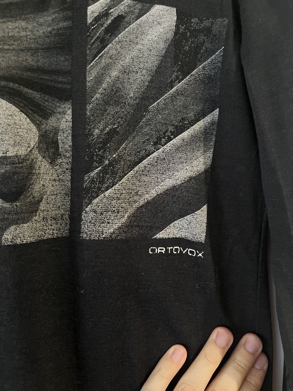 ORTOVOX Ortovox 185 Merino Wool Shape Pic Long Sleeve Tee Shirt Size XS / US 0-2 / IT 36-38 - 11 Thumbnail
