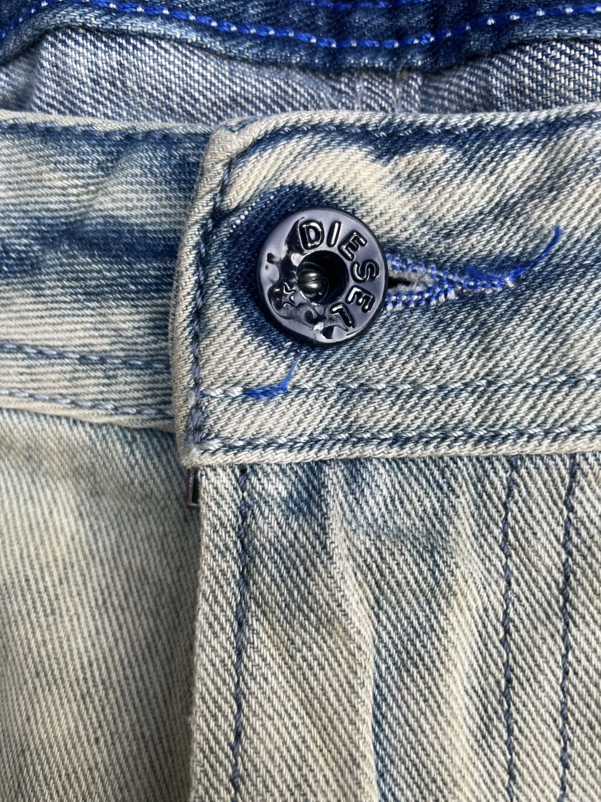 Diesel Vintage Bleached Diesel Krooley Slim Size US 34 / EU 50 - 23 Thumbnail