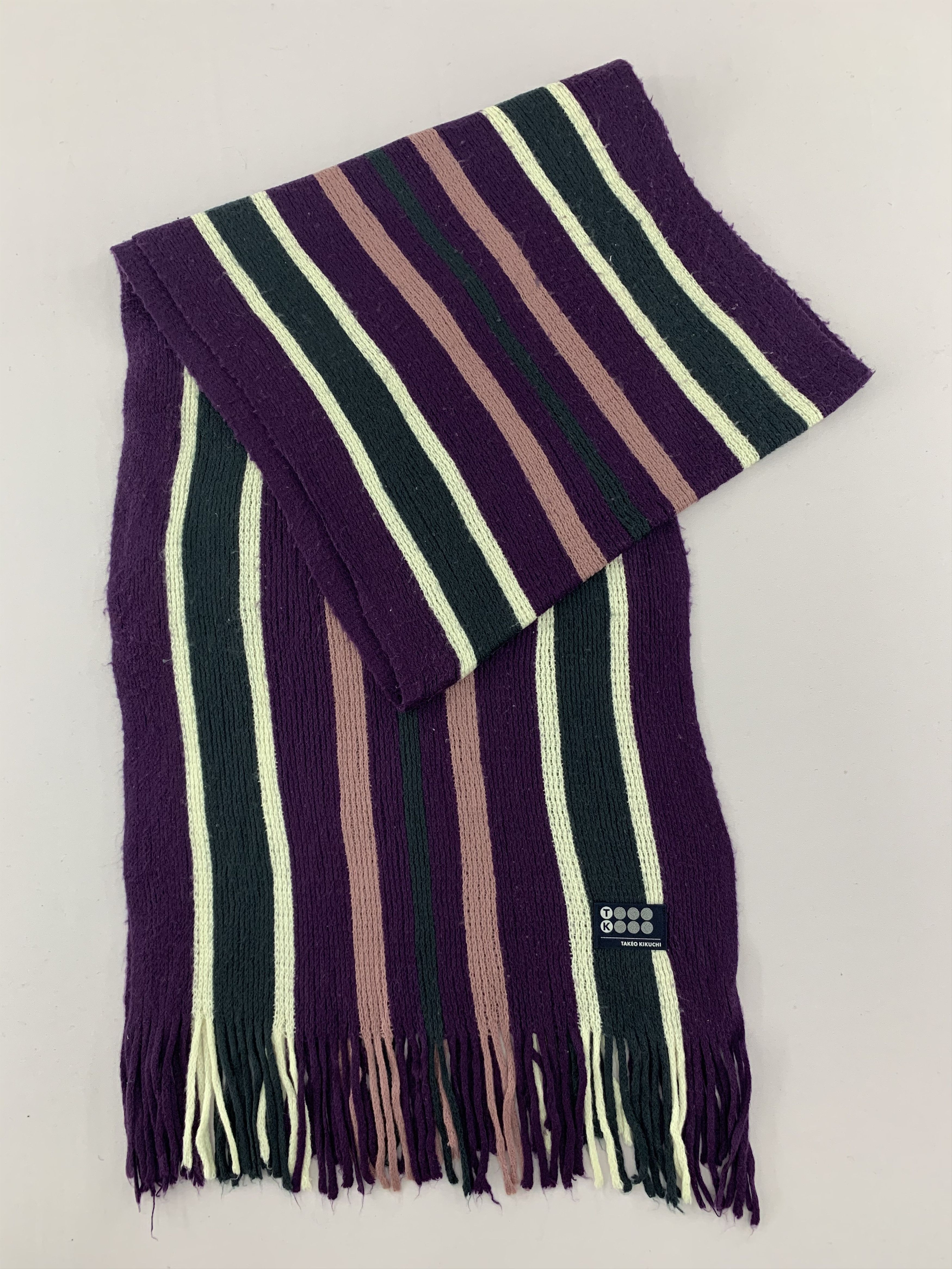 Takeo Kikuchi Takeo Kikuchi Scarf Wool Muffler Neck Wrap BL5080 Size ONE SIZE - 2 Thumbnail