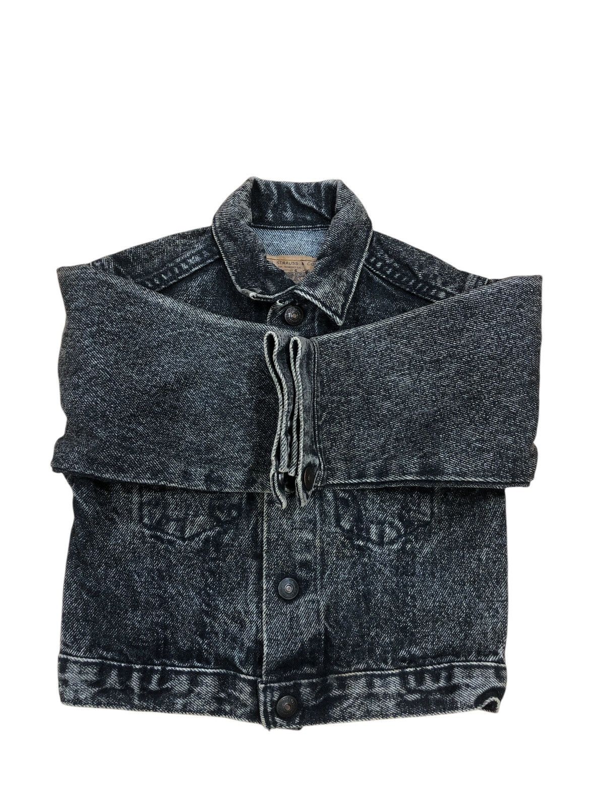 Levi's Little Levis Denim Jacket For Frame Collection Size US XXS / EU 40 - 13 Thumbnail