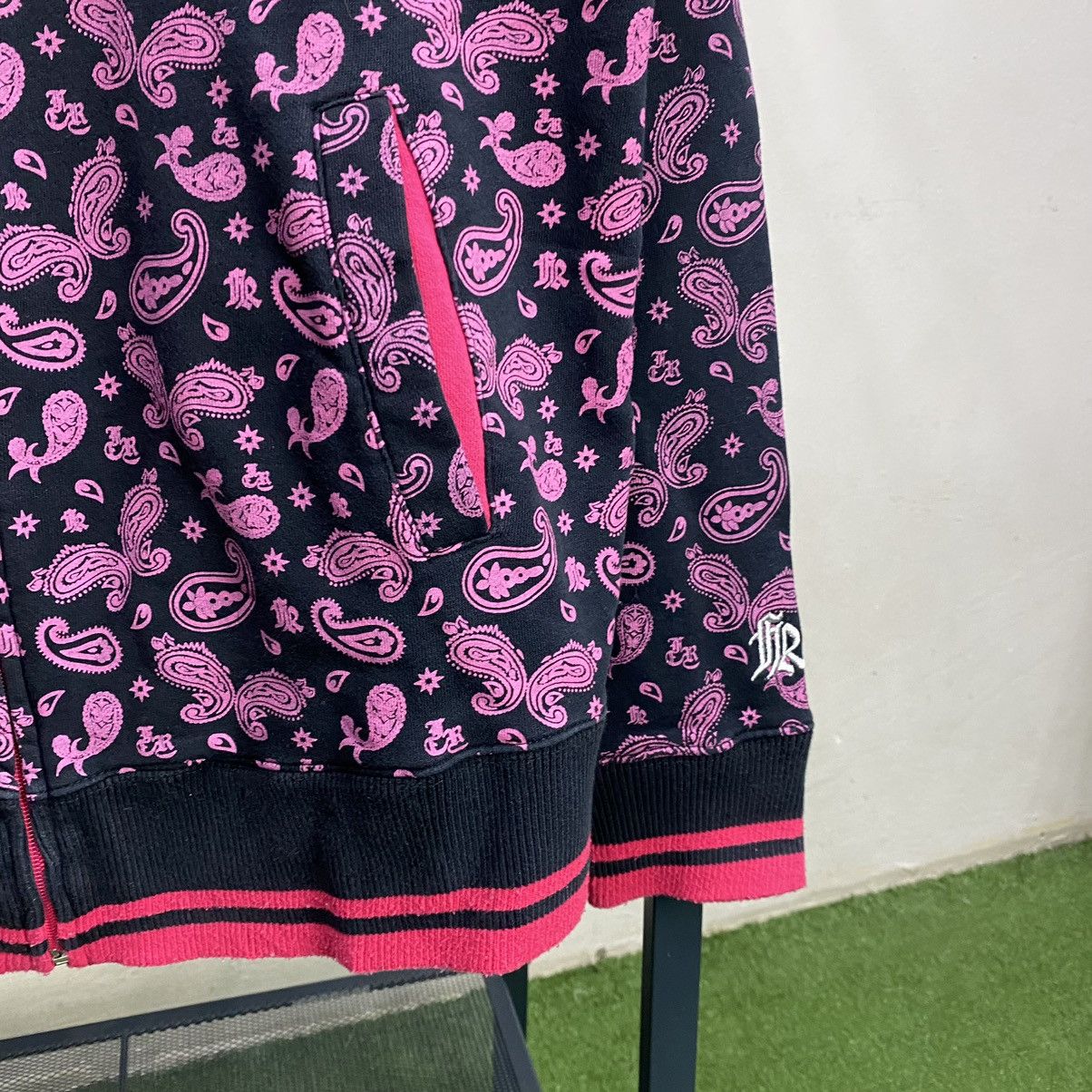 Japanese Brand × Massive Freaky Massive Paisley FullPrint HipHop Swag Full Zip Hoodie Size US L / EU 52-54 / 3 - 7 Thumbnail