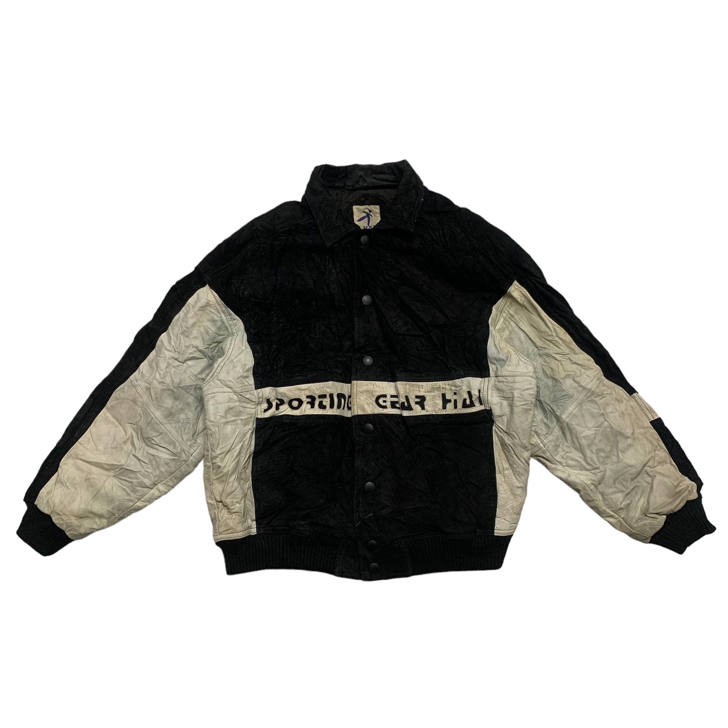 Hai Sporting Gear Vintage 80s Hai Sporting Gear Leather Jacket Size US M / EU 48-50 / 2 - 1 Thumbnail